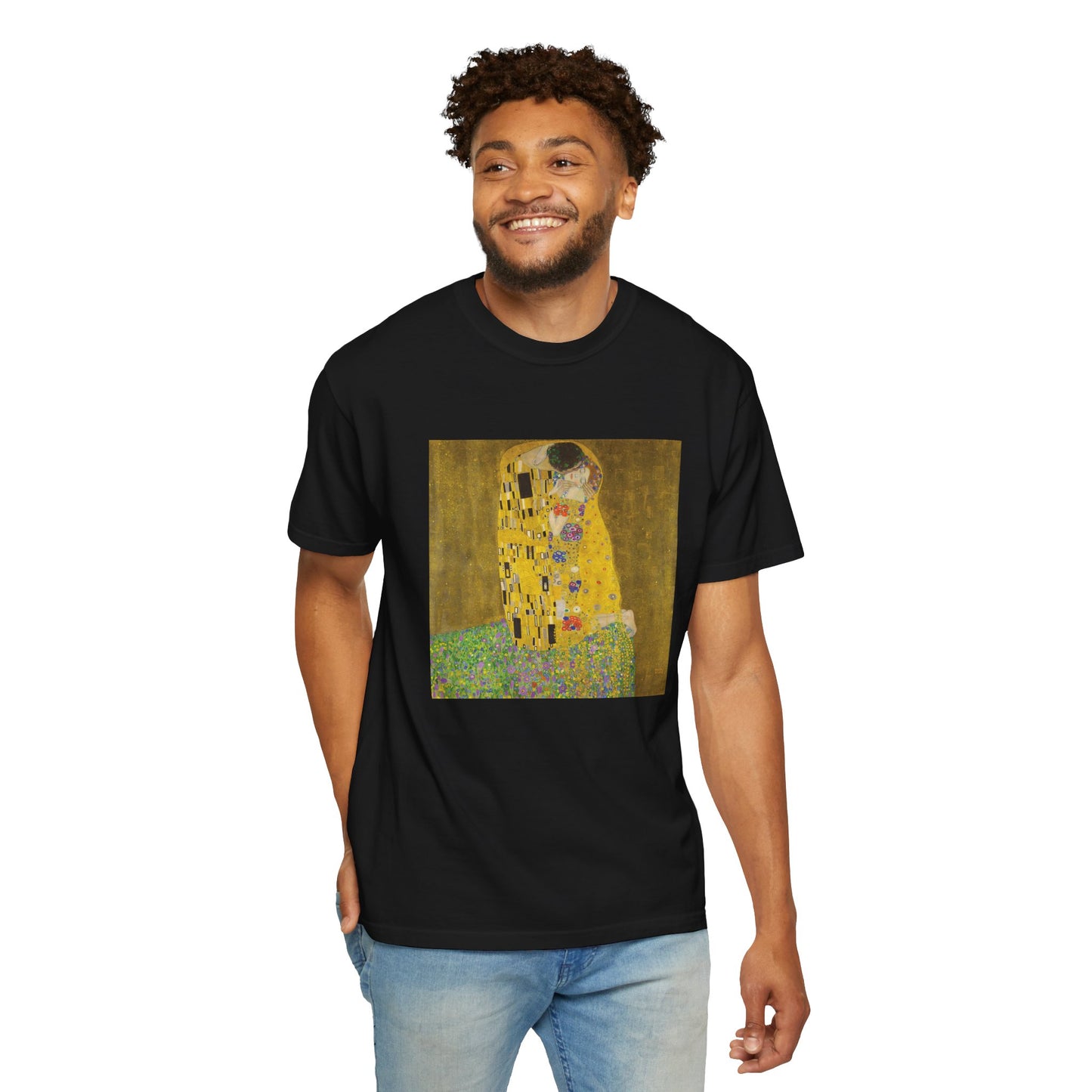The Kiss by Gustav Klimt (T-Shirt)