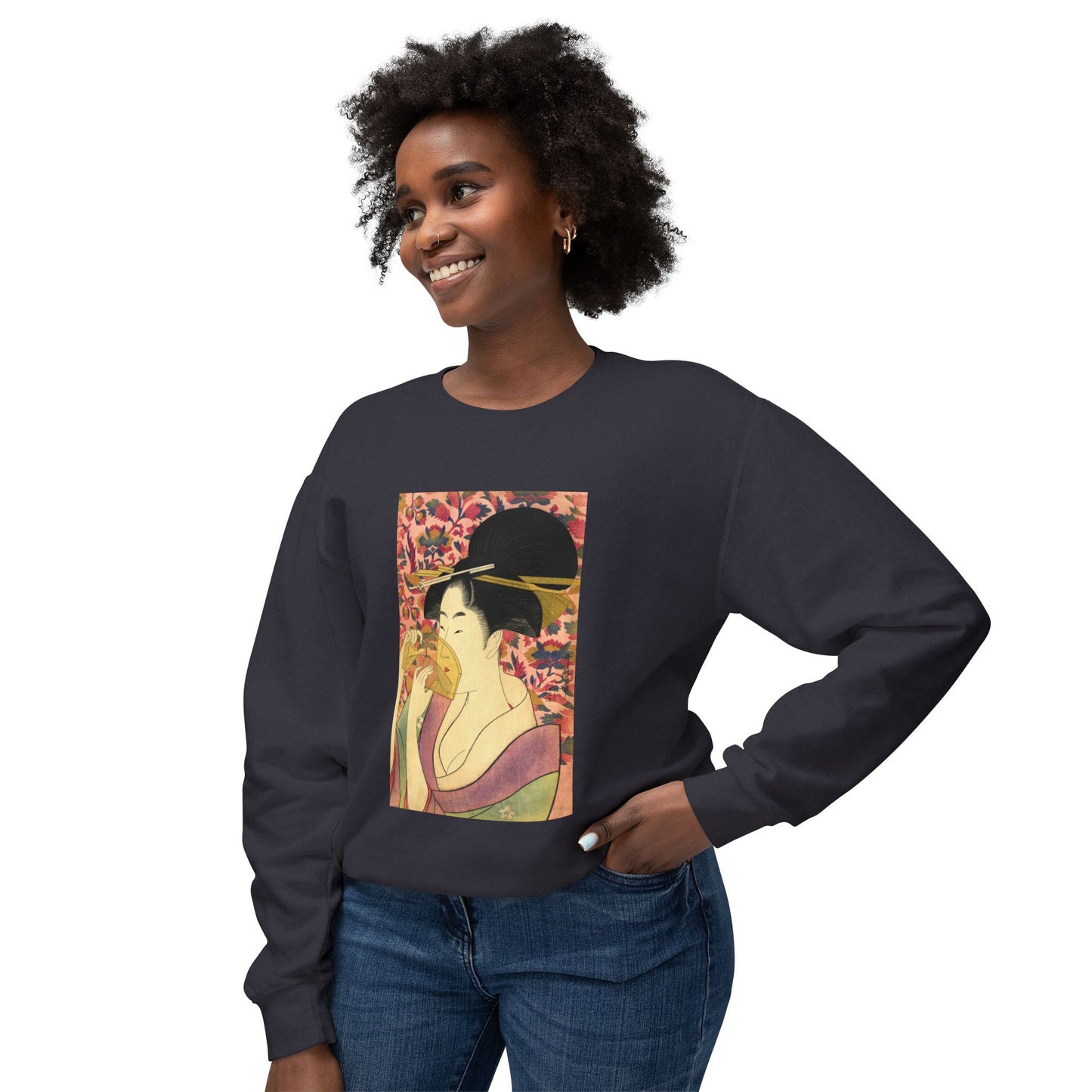 Comb by Kitagawa Utamaro (Sweatshirt)