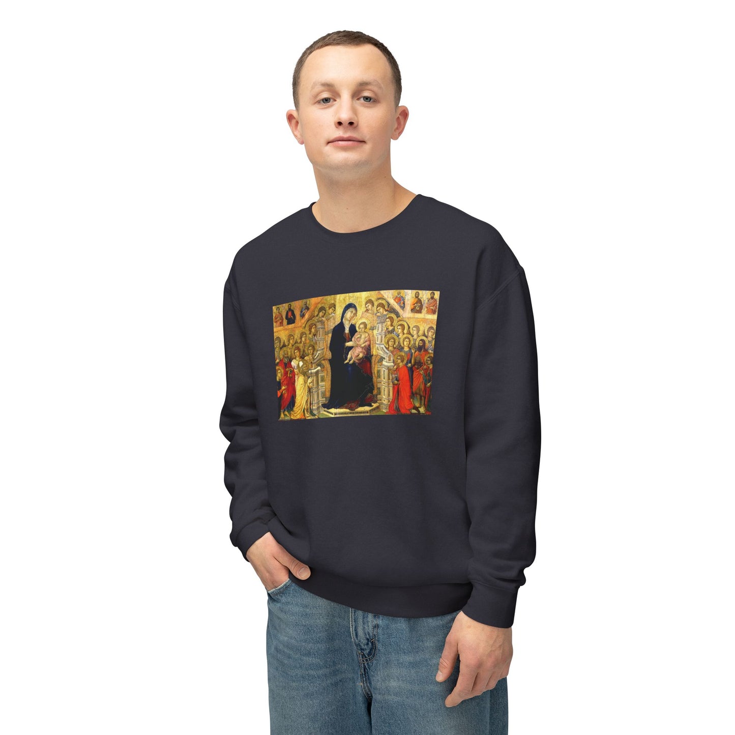 Maestà by Duccio di Buoningsenga (Sweatshirt)