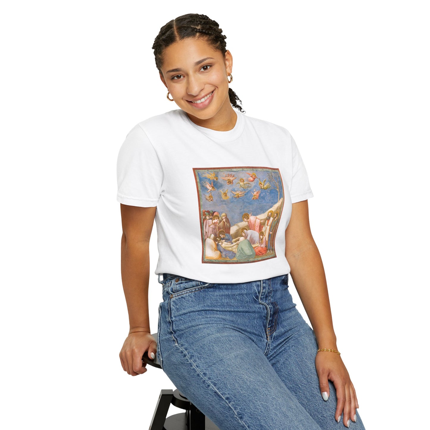 Lamentation by Giotto di Bondone (T-Shirt)