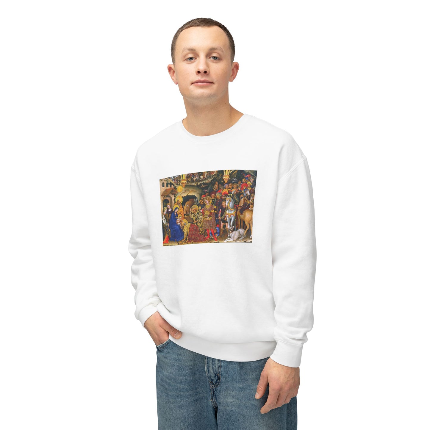Adoration of the Magi by Gentile da Fabriano (Sweatshirt)