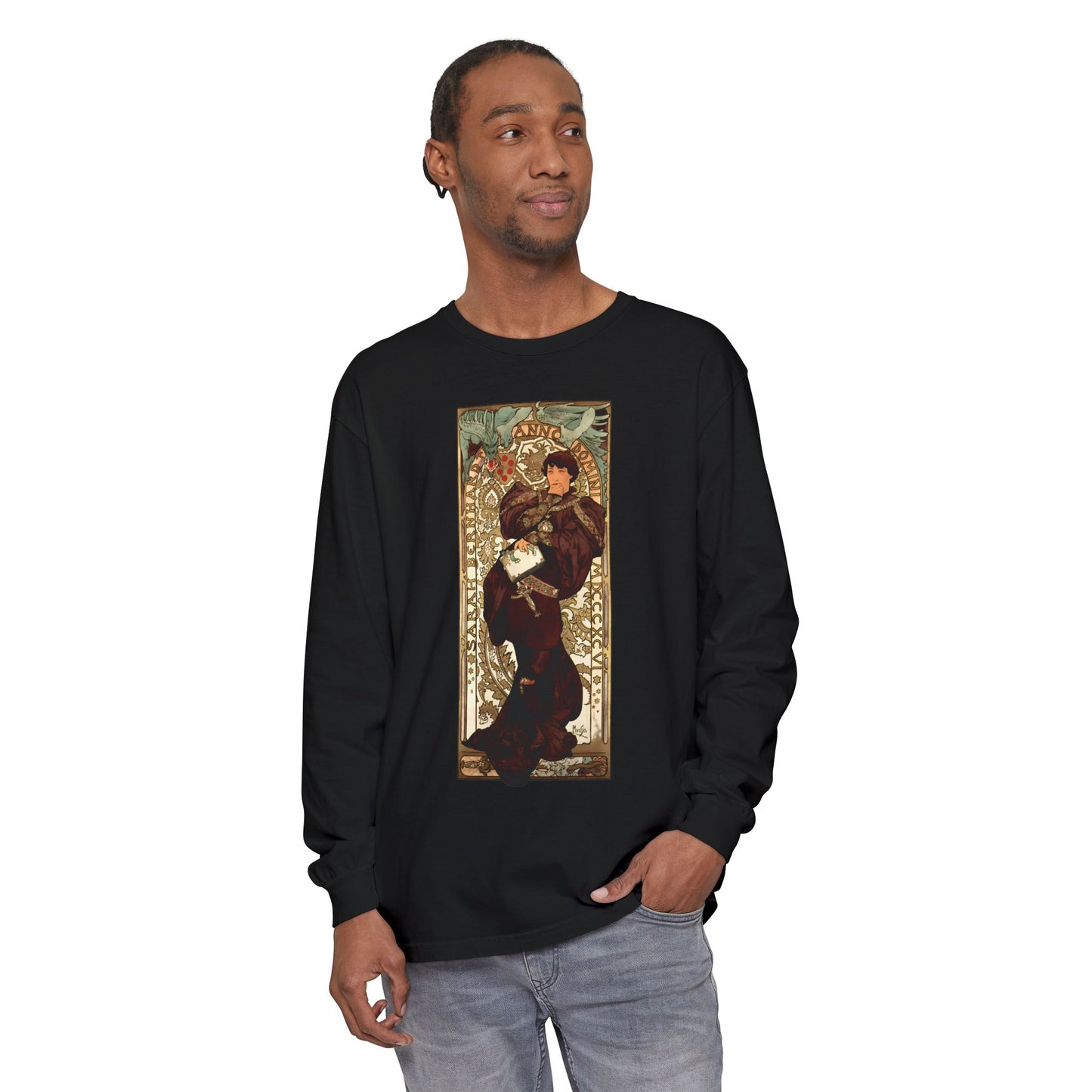 Lorenzaccio by Alphonse Mucha (Long Sleeve)