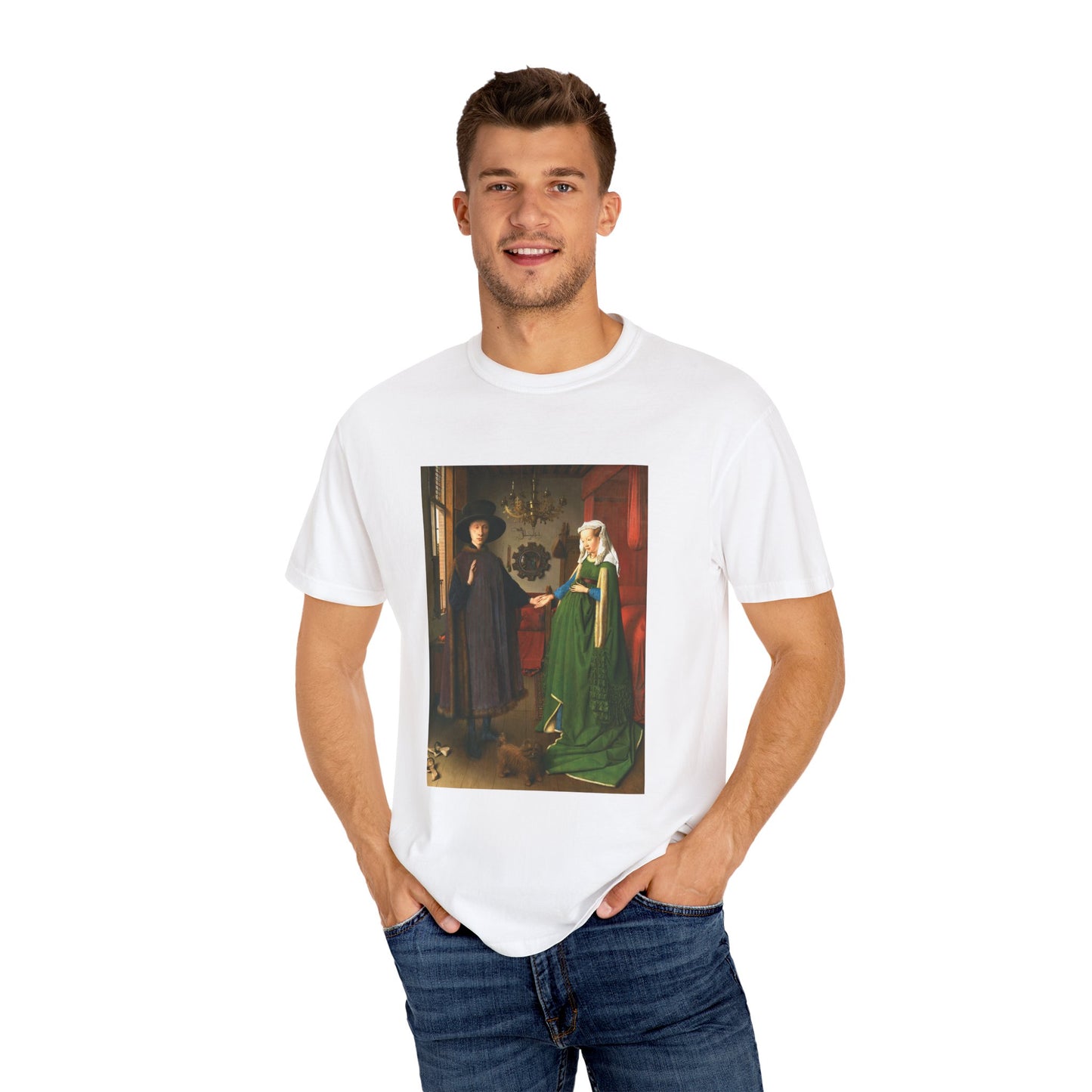 Arnolfini Portrait by Jan van Eyck (T-Shirt)