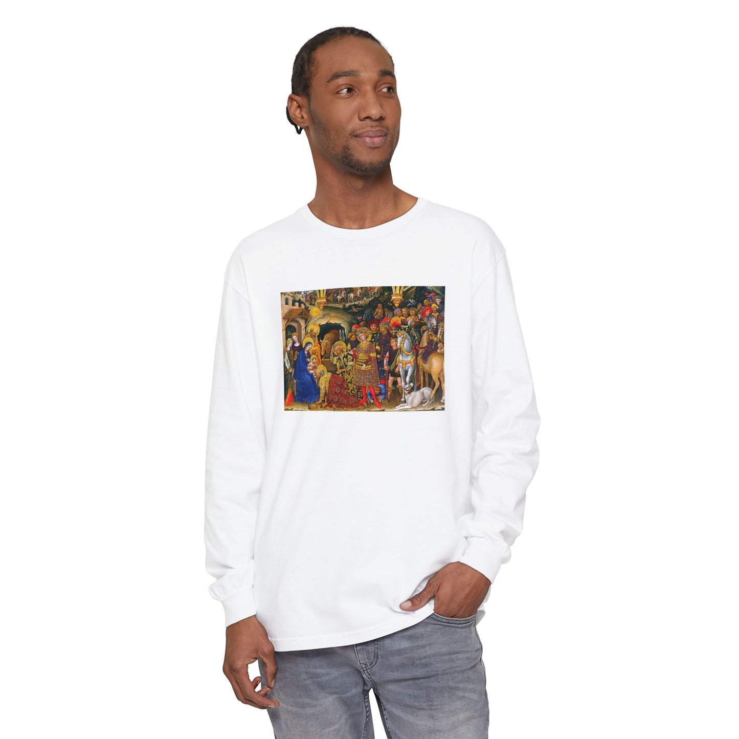 Adoration of the Magi by Gentile da Fabriano (Long Sleeve)
