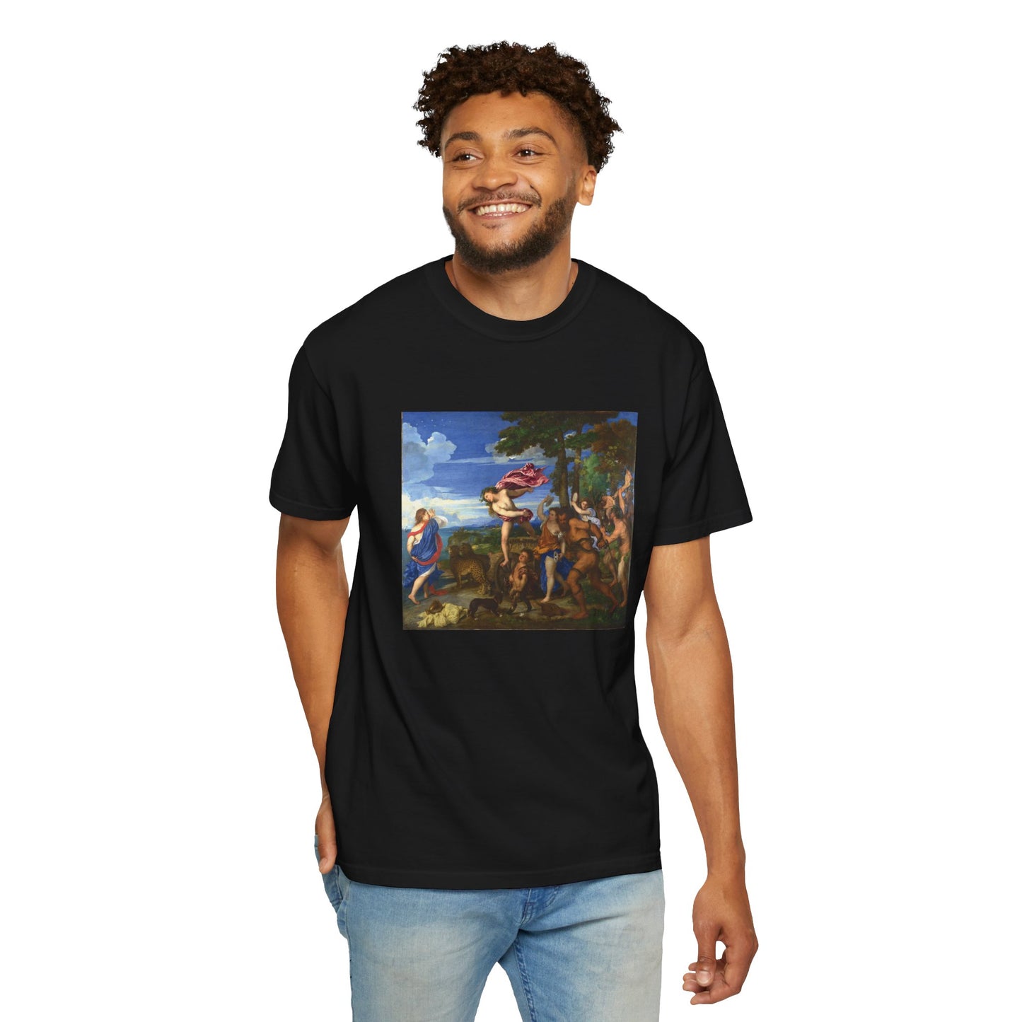 Bacchus and Ariadne by Titian (T-Shirt)