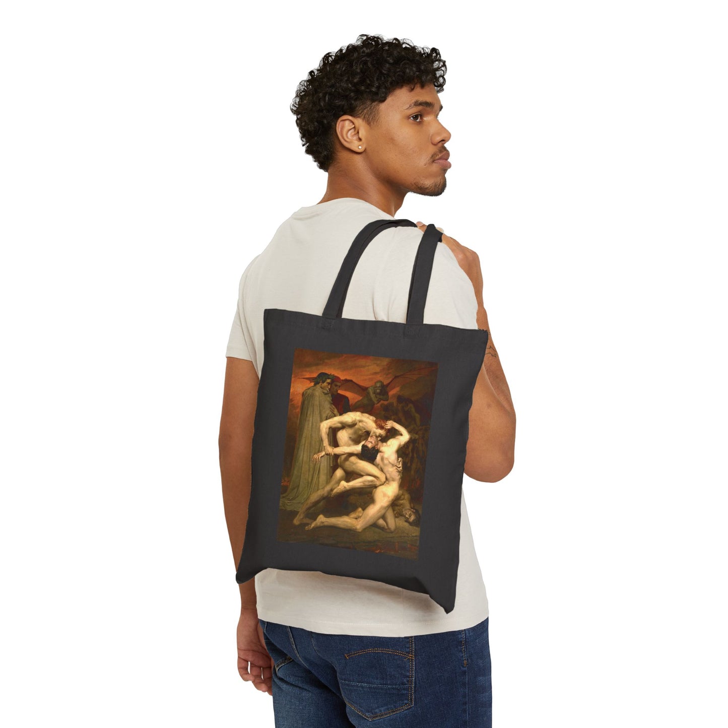 Dante and Virgil by William-Adolphe Bouguereau (Tote)