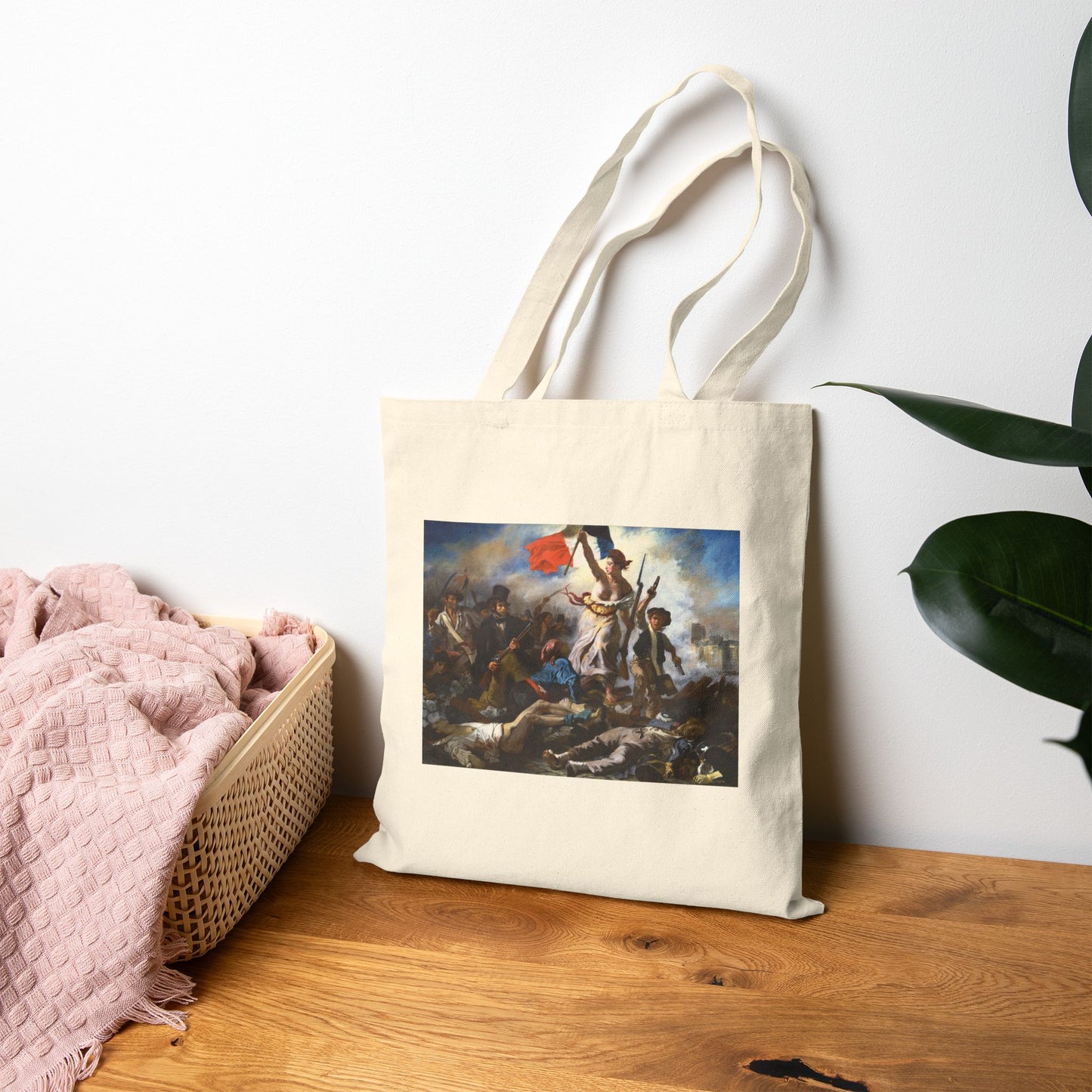 Liberty Leading the People by Eugène Delacroix (Tote)