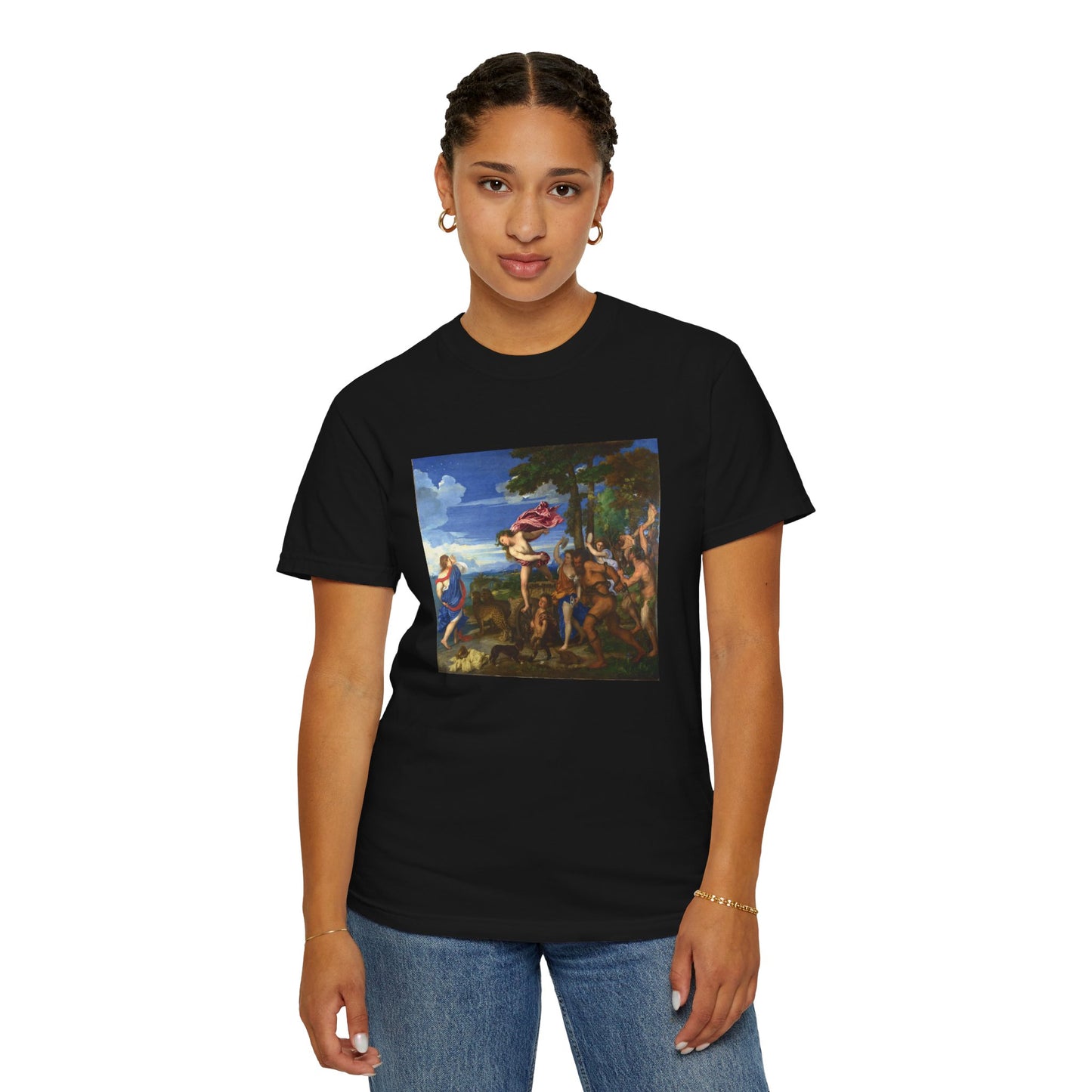 Bacchus and Ariadne by Titian (T-Shirt)