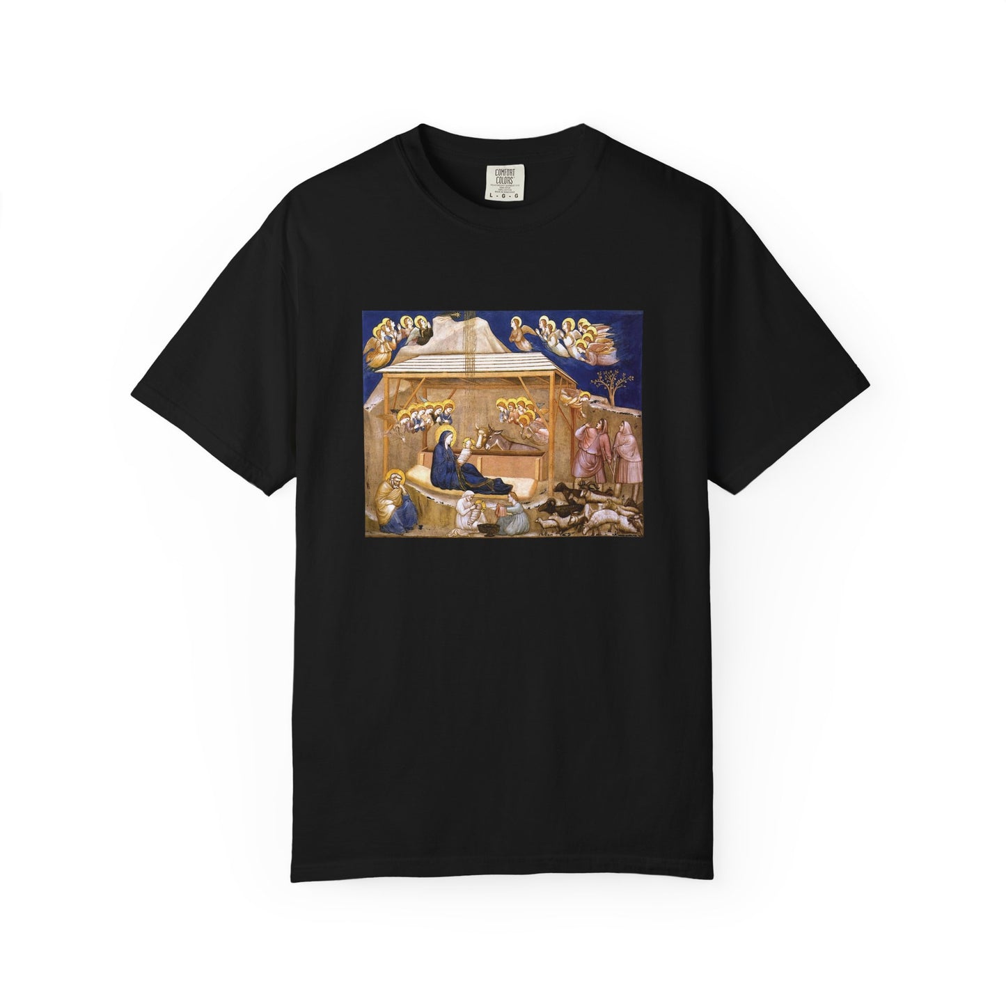 Nativity by Giotto di Bondone (T-Shirt)