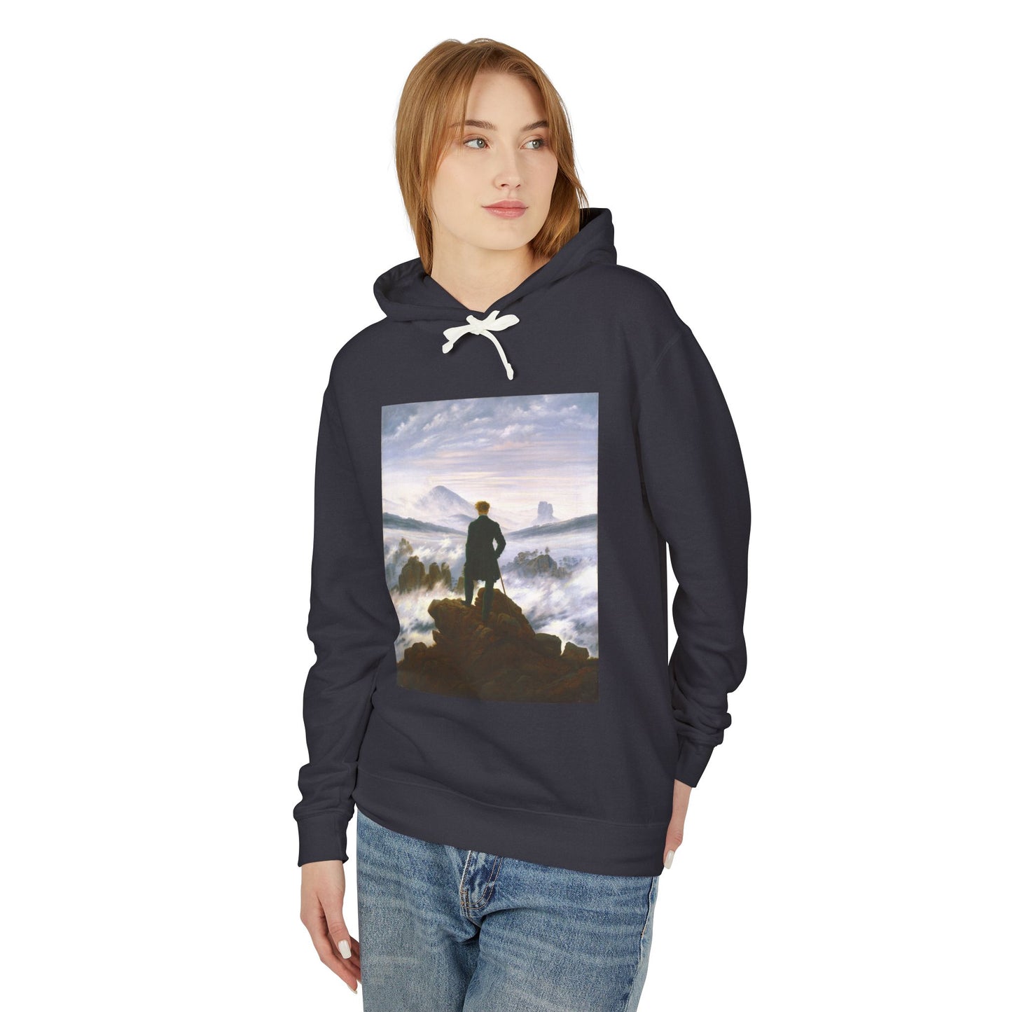 Wanderer above the Sea of Fog by Caspar David Friedrich (Hoodie)