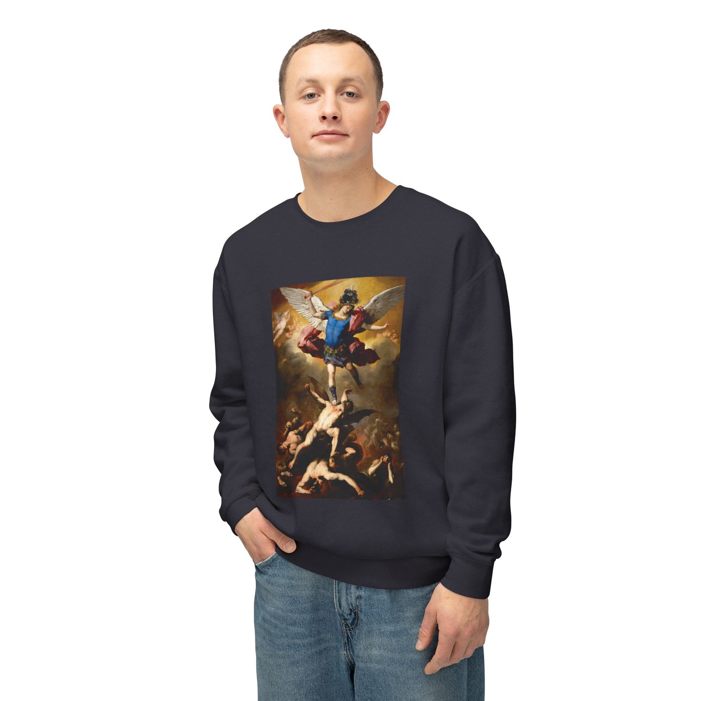 The Fall of the Rebel Angels by Luca Giordano (Sweatshirt)