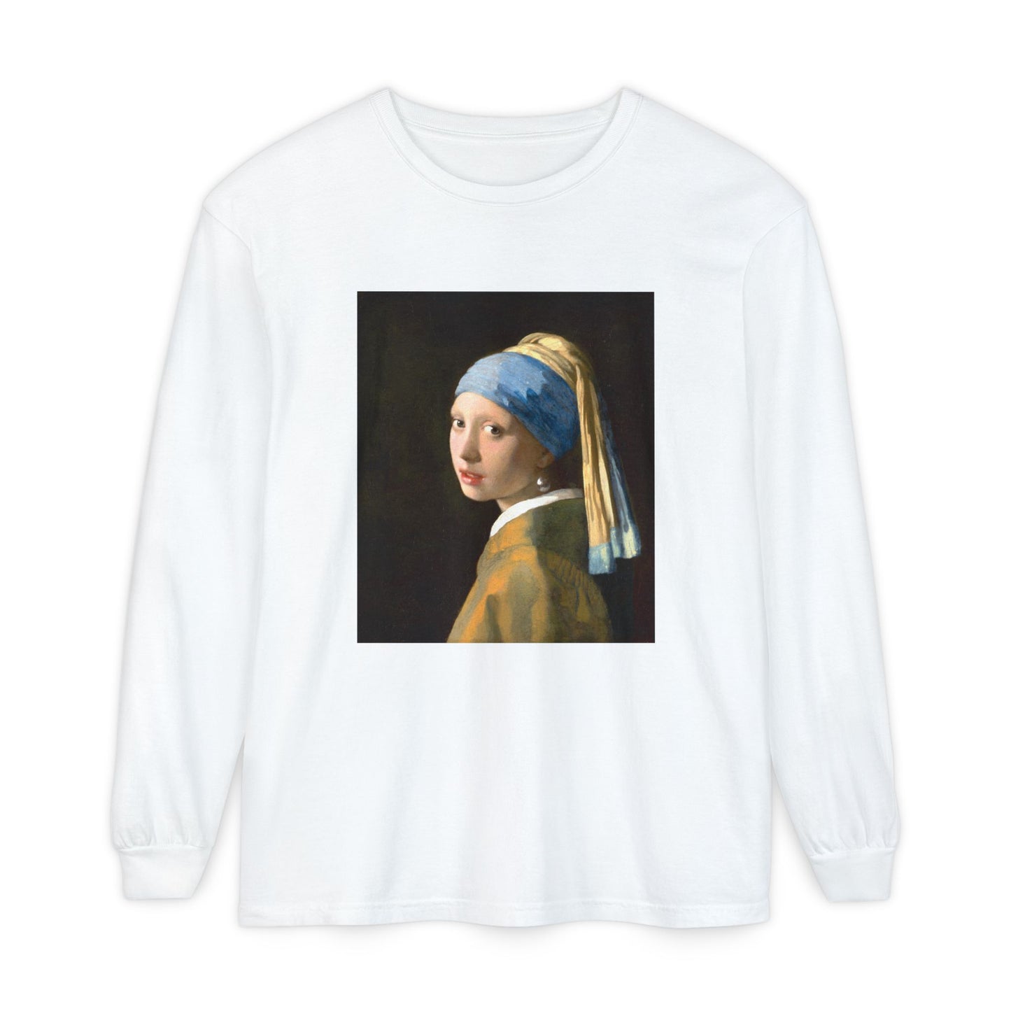 Girl with a Pearl Earring by Johannes Vermeer (Long Sleeve)