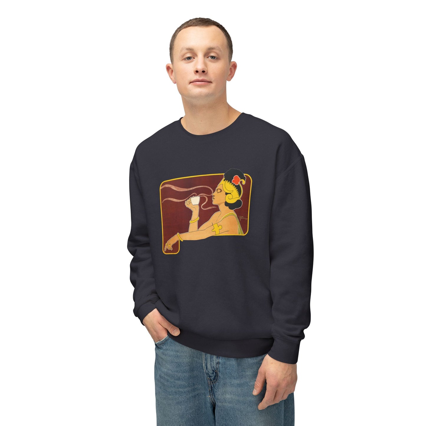 Café Rajah by Henri Meunier (Sweatshirt)