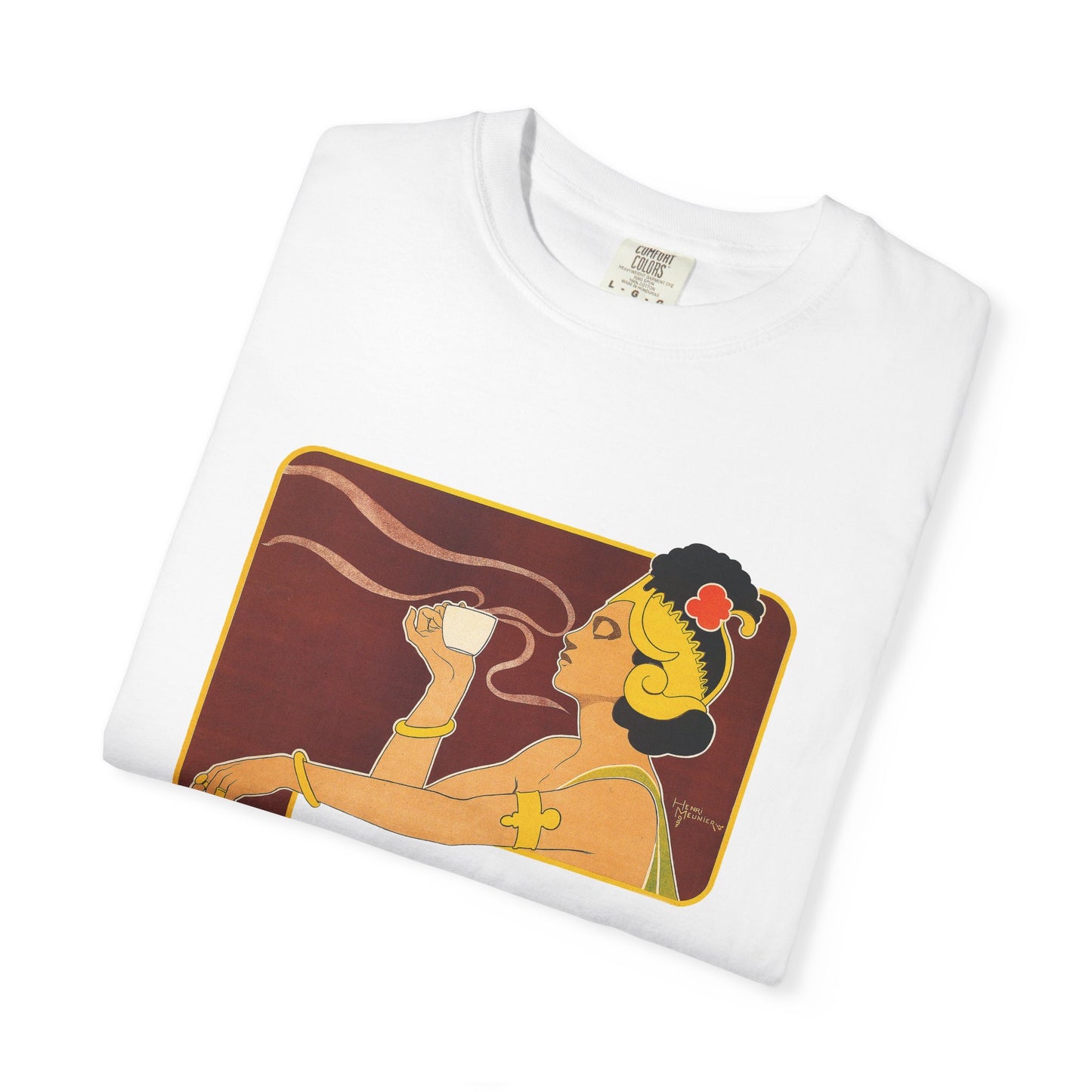 Café Rajah by Henri Meunier (T-Shirt)