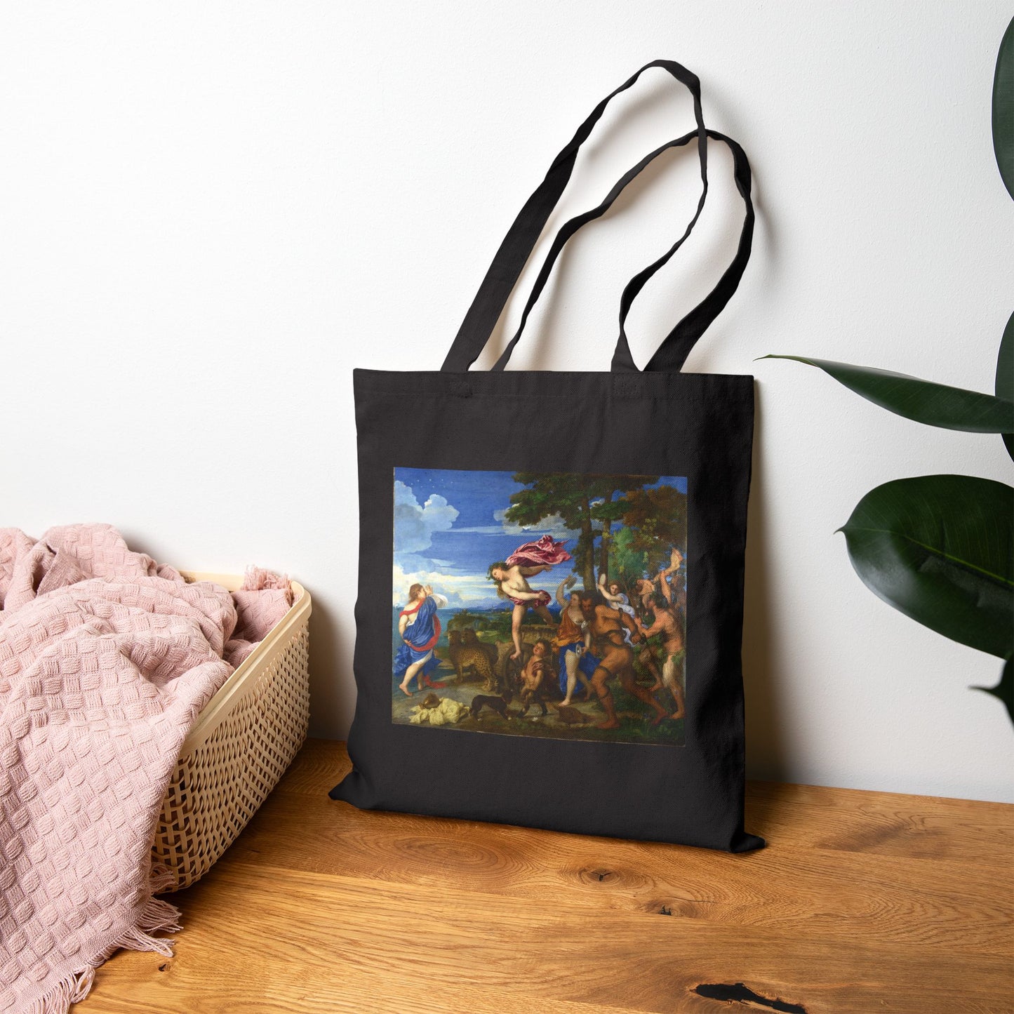 Bacchus and Ariadne by Titian (Tote)