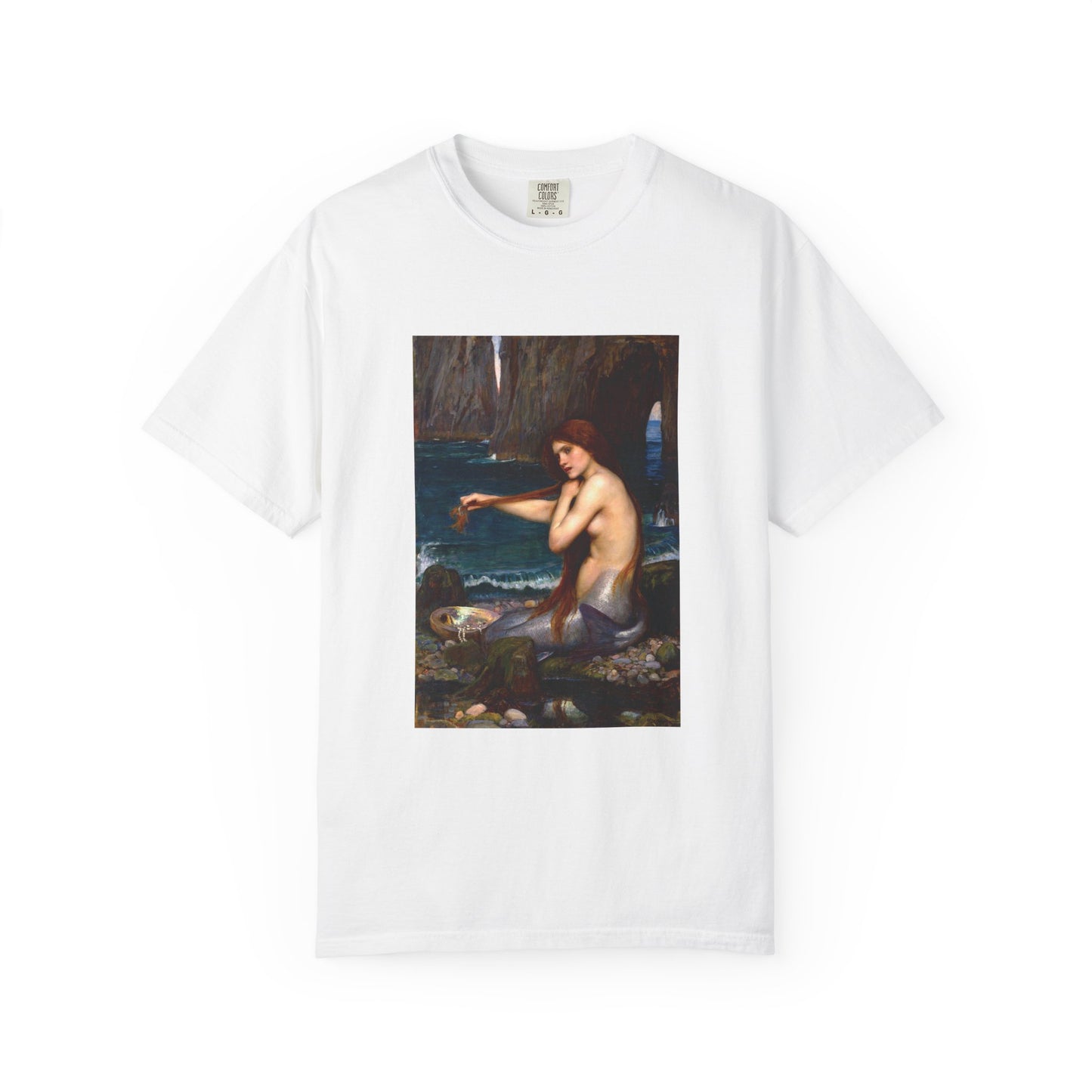 A Mermaid by John William Waterhouse (T-Shirt)