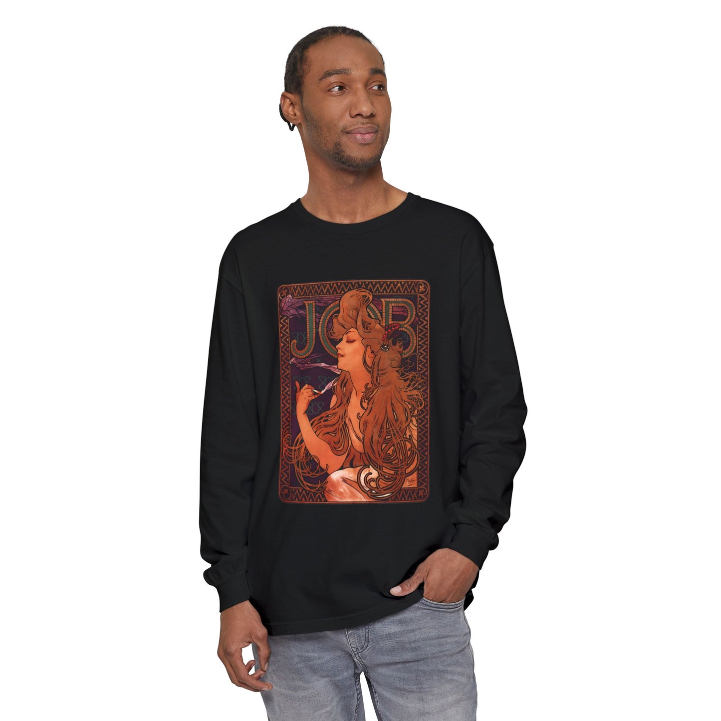 Job by Alphonse Mucha (Long Sleeve)