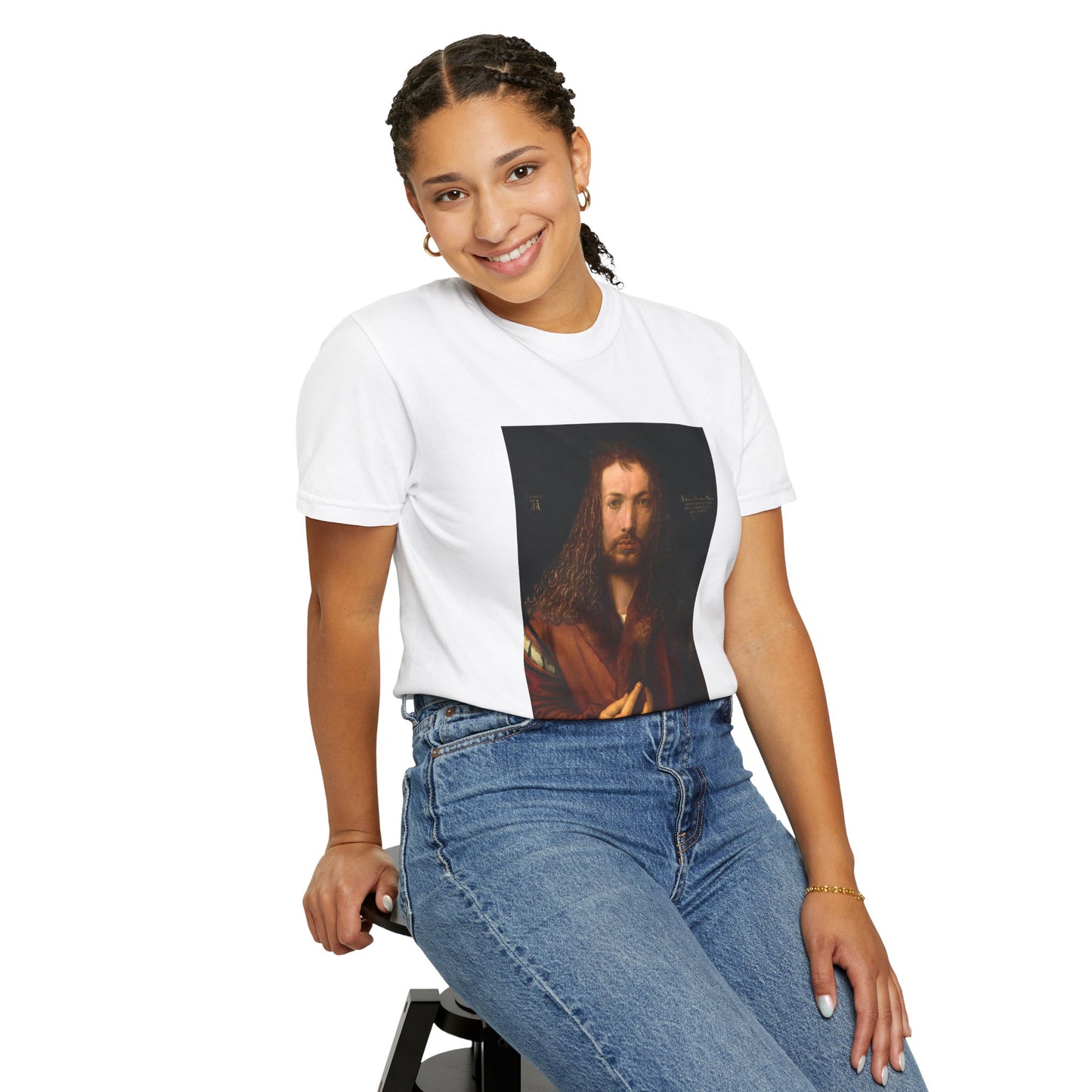 Self-Portrait at 28 by Albrecht Dürer (T-Shirt)