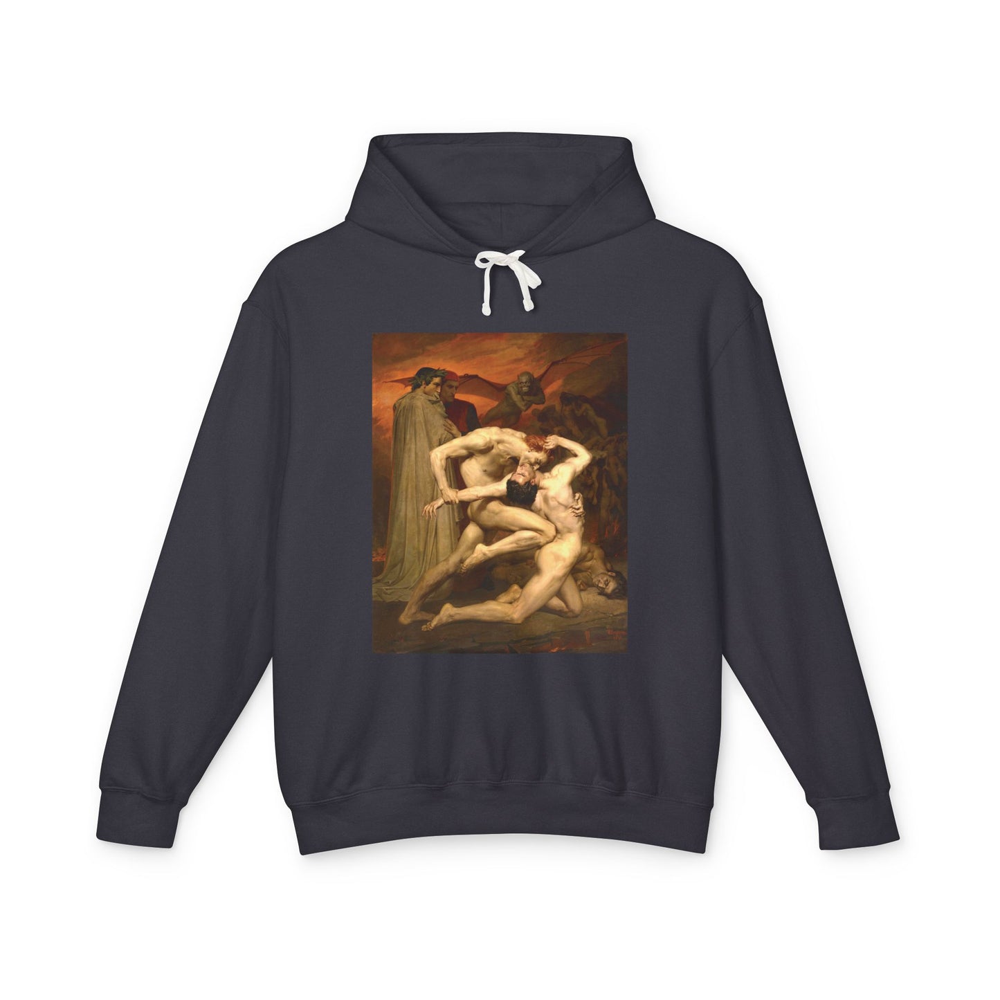 Dante and Virgil by William-Adolphe Bouguereau (Hoodie)