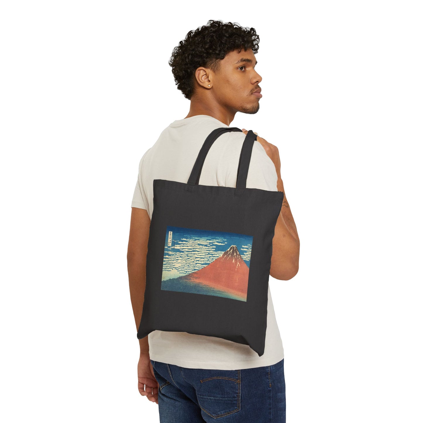 Fine Wind, Clear Morning by Katsushika Hokusai (Tote)