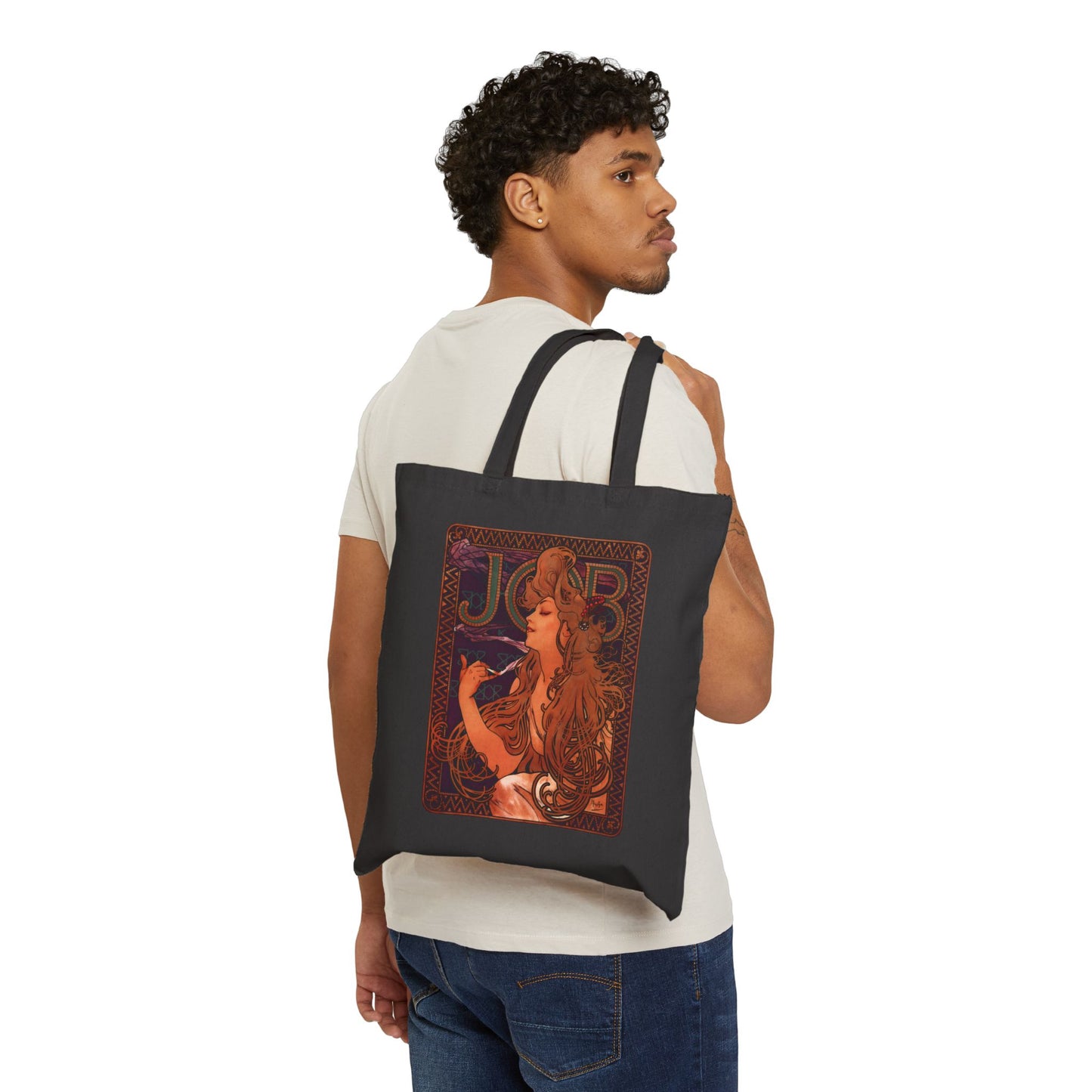 Job by Alphonse Mucha (Tote)
