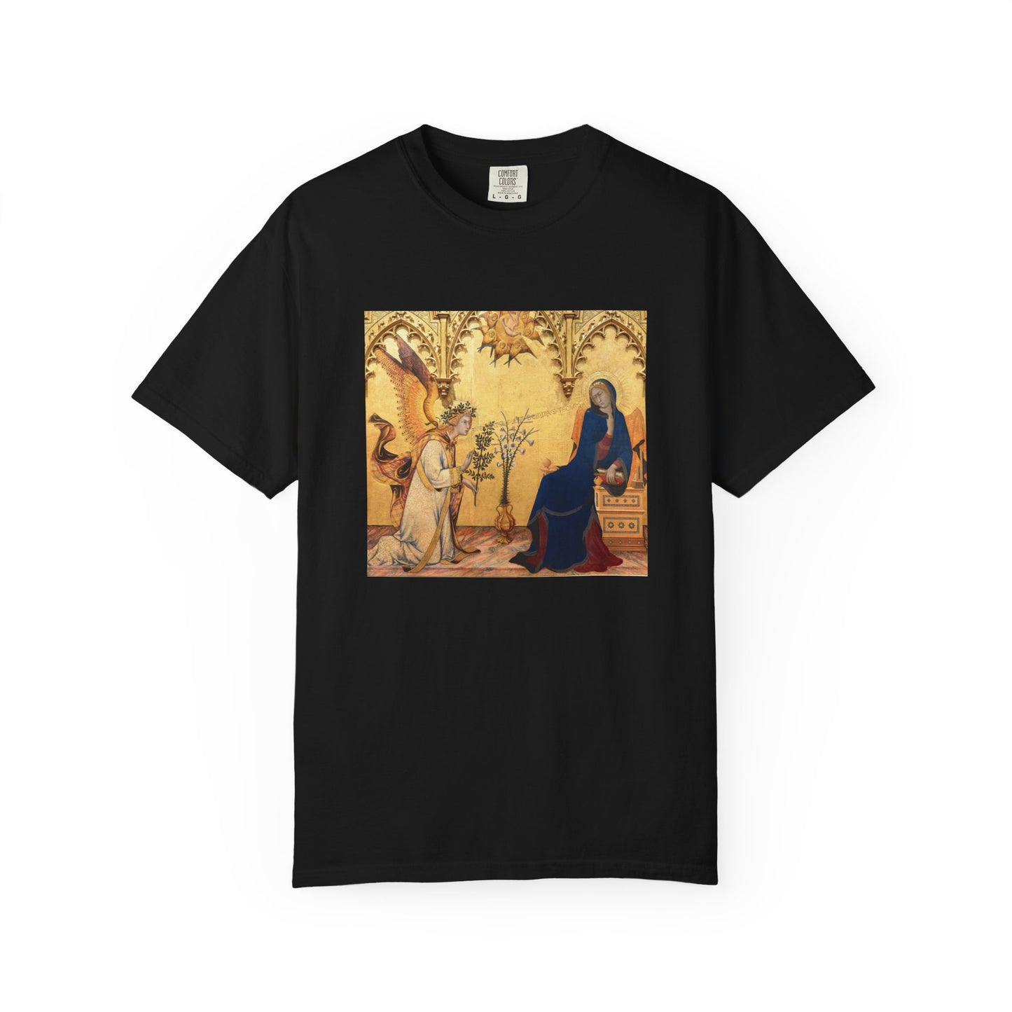 Annunciation by Simone Martini and Lippo Memmi (T-Shirt)