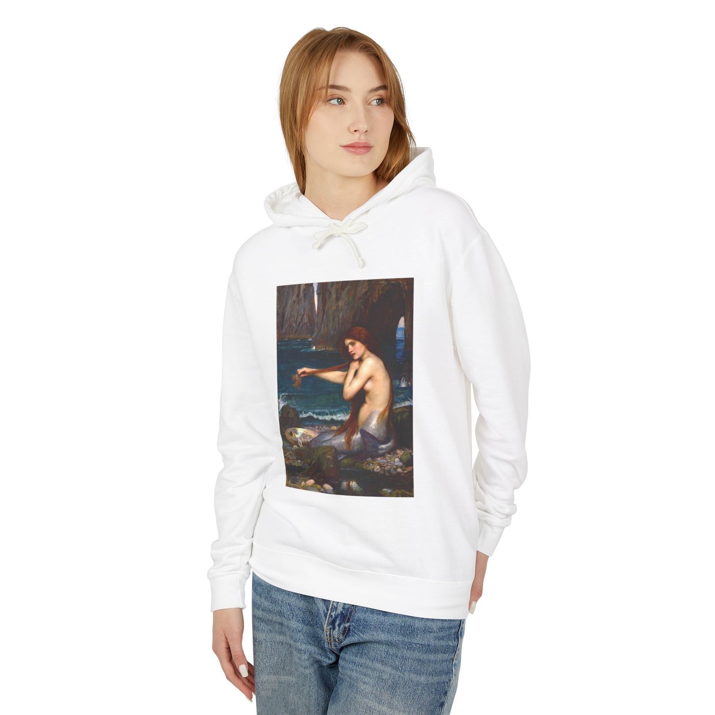 A Mermaid by John William Waterhouse (Hoodie)