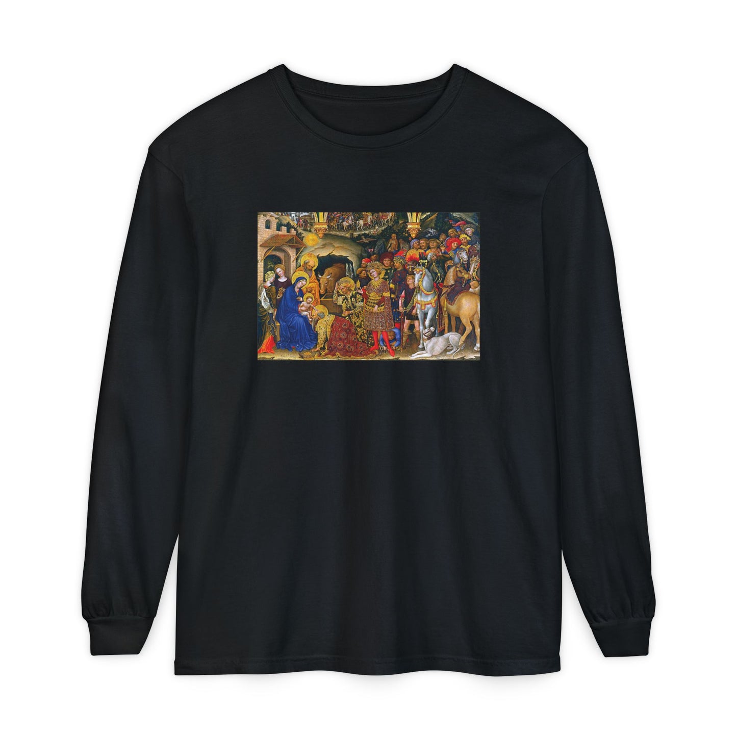 Adoration of the Magi by Gentile da Fabriano (Long Sleeve)