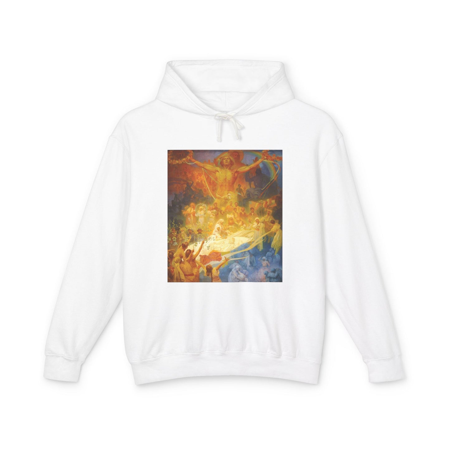 The Slav Epic: Apotheosis by Alphonse Mucha (Hoodie)
