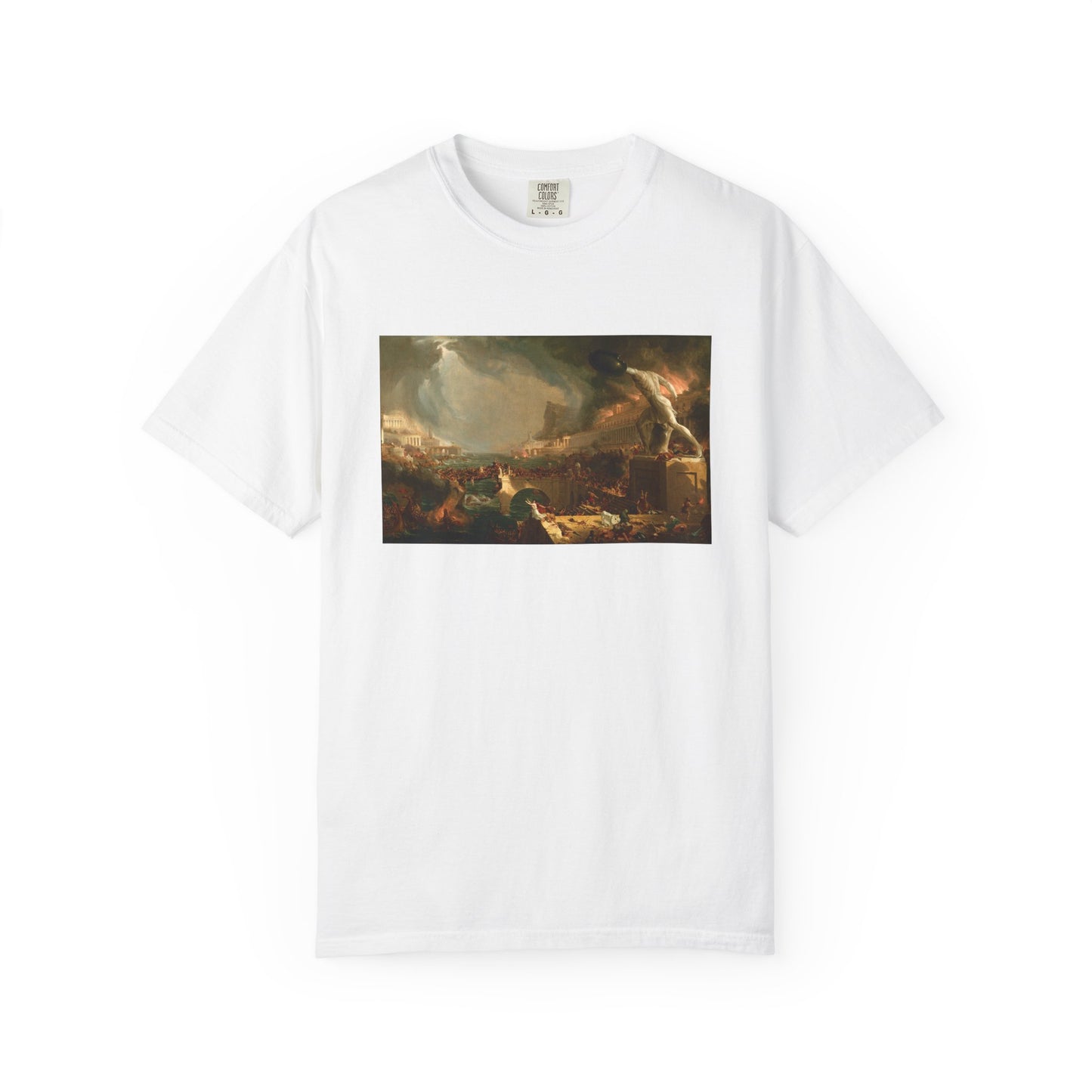 The Course of Empire: Destruction by Thomas Cole (T-Shirt)