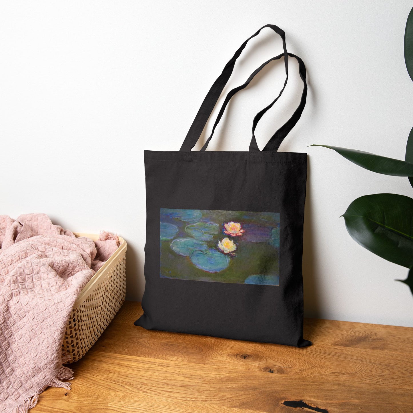 Water Lilies by Claude Monet (Tote)