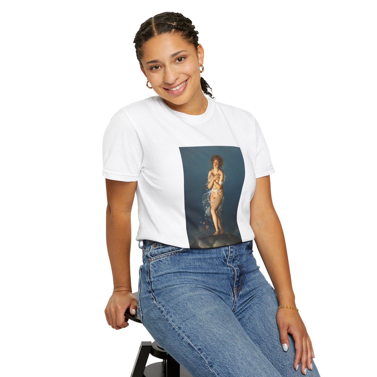 Flora Caressed by Zephyr by François Gérard (T-Shirt)