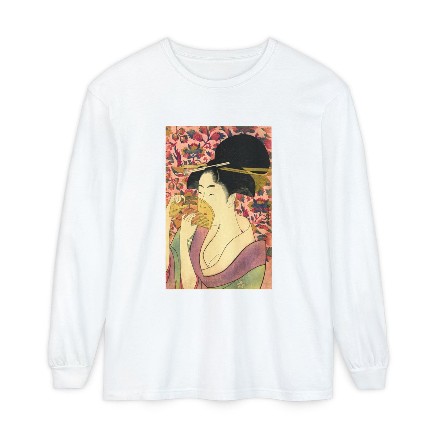 Comb by Kitagawa Utamaro (Long Sleeve)