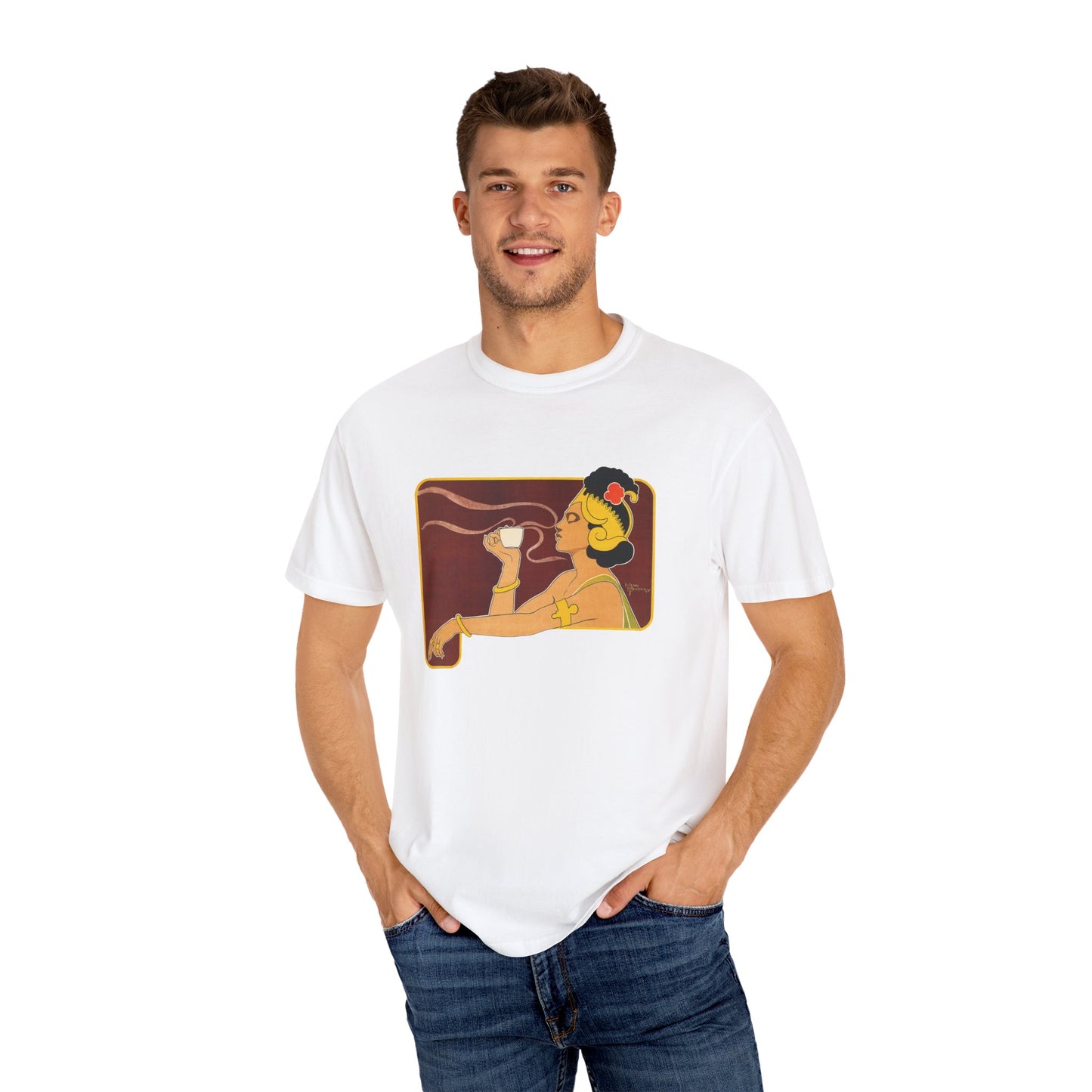 Café Rajah by Henri Meunier (T-Shirt)
