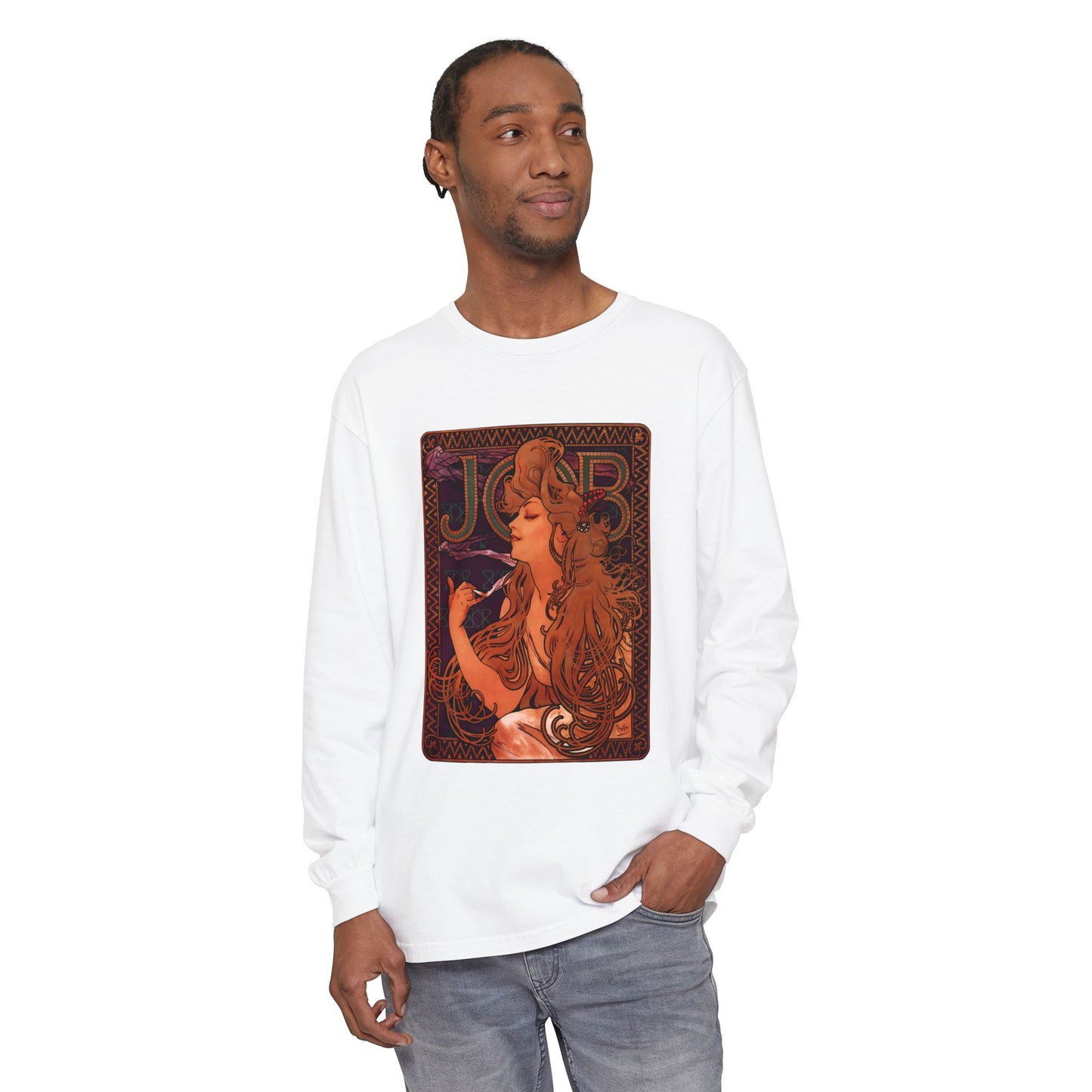 Job by Alphonse Mucha (Long Sleeve)