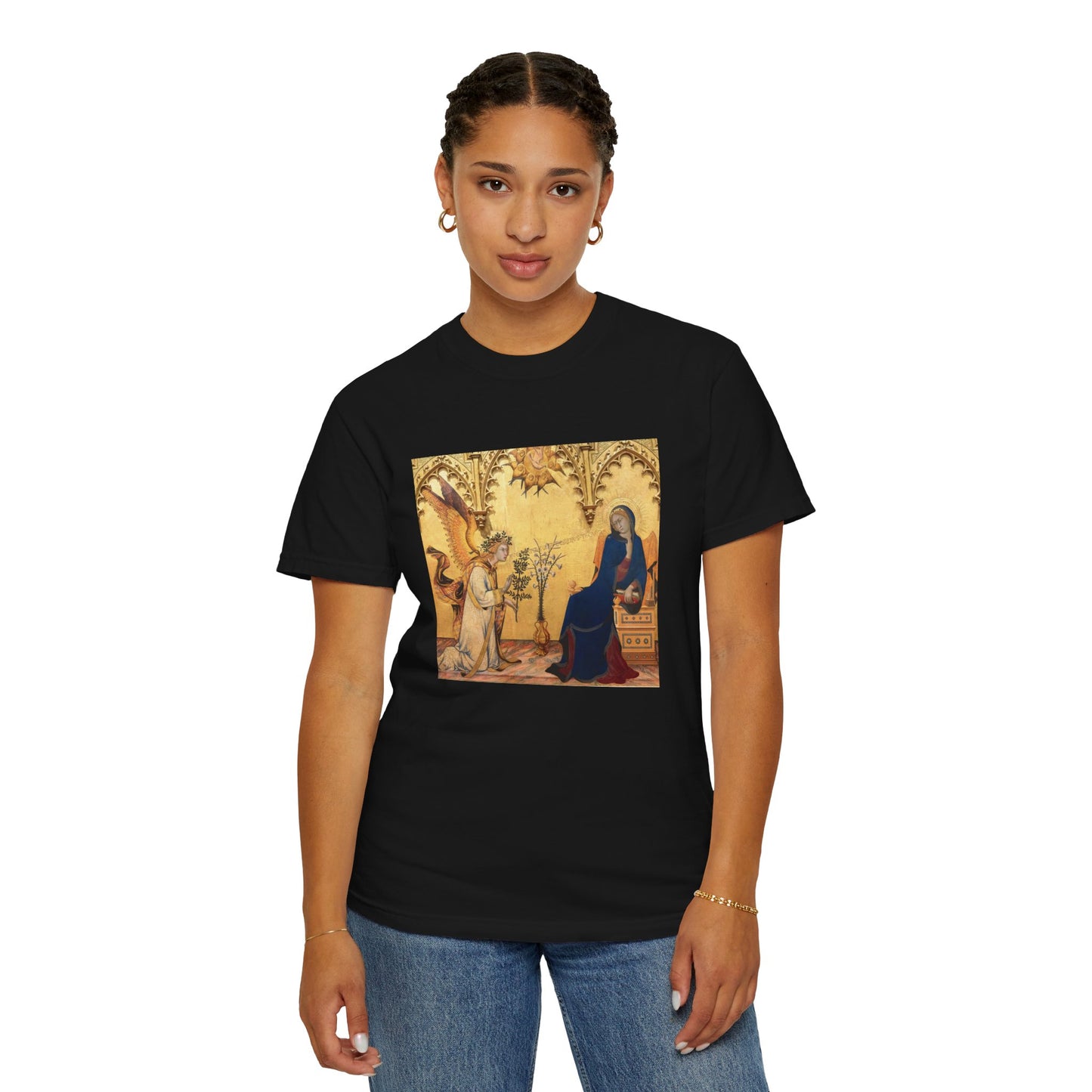 Annunciation by Simone Martini and Lippo Memmi (T-Shirt)