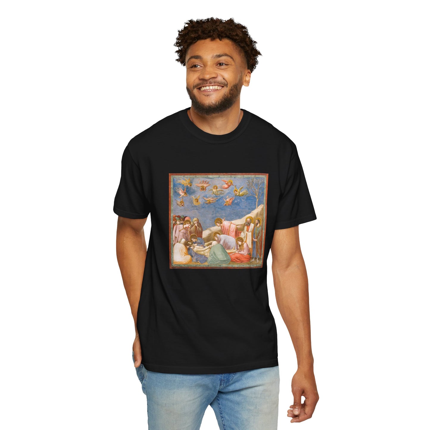 Lamentation by Giotto di Bondone (T-Shirt)