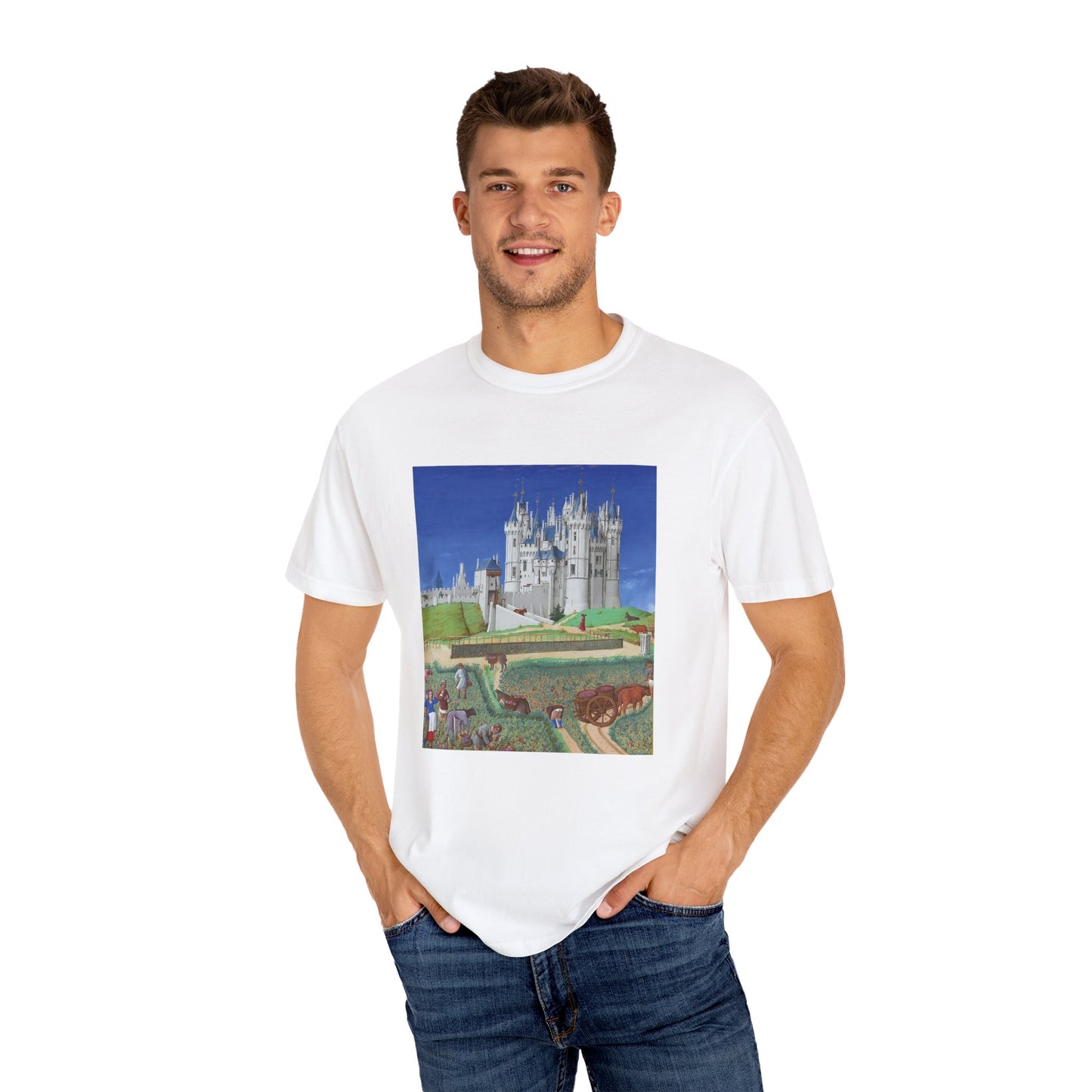 Château de Saumur by the Limbourg brothers (T-Shirt)
