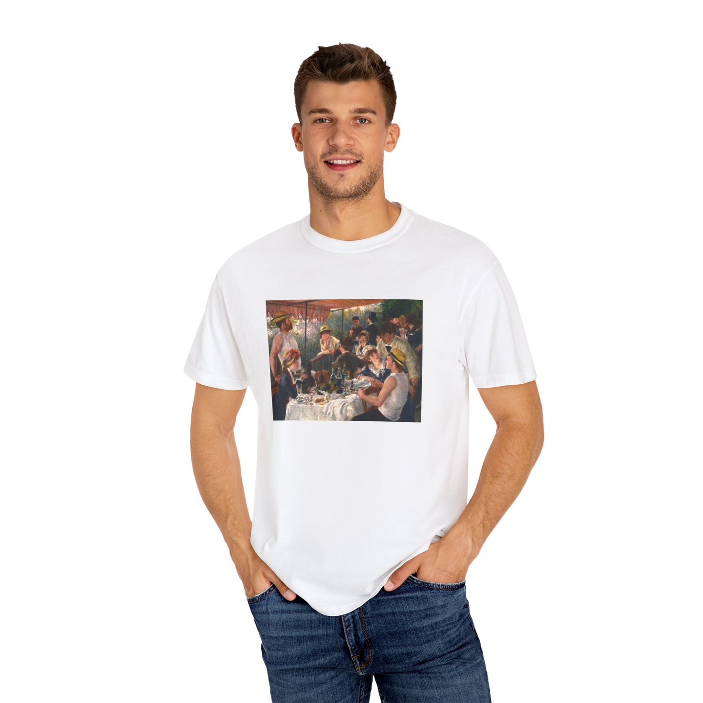 Luncheon of the Boating Party by Pierre-Auguste Renoir (T-Shirt)