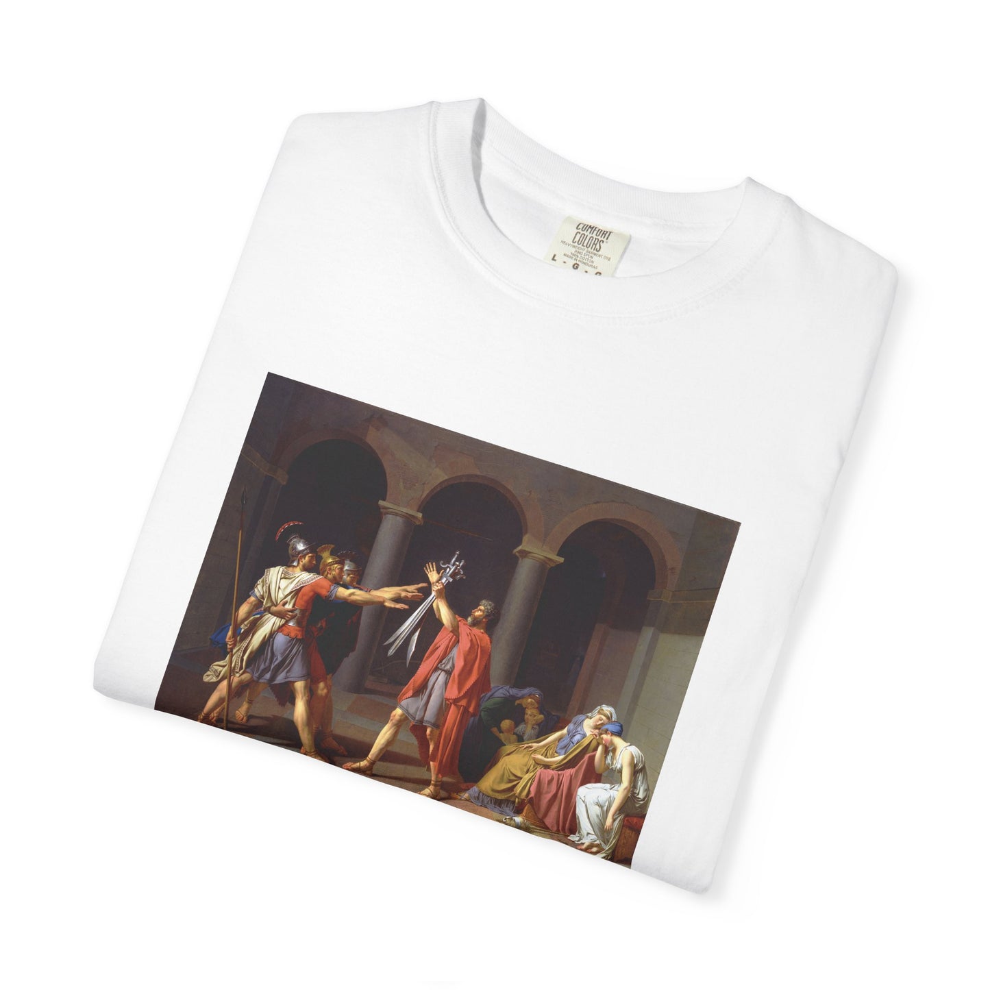 Oath of the Horatii by Jacques-Louis David (T-Shirt)