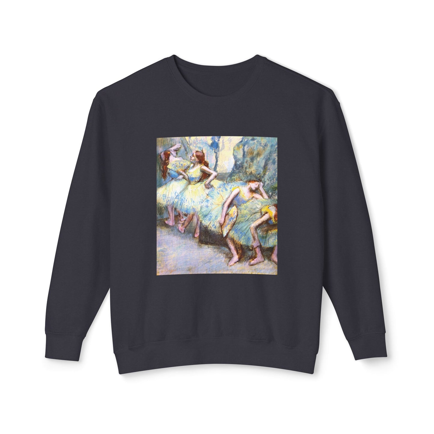 Ballet Dancers in the Wings by Edgar Degas (Sweatshirt)