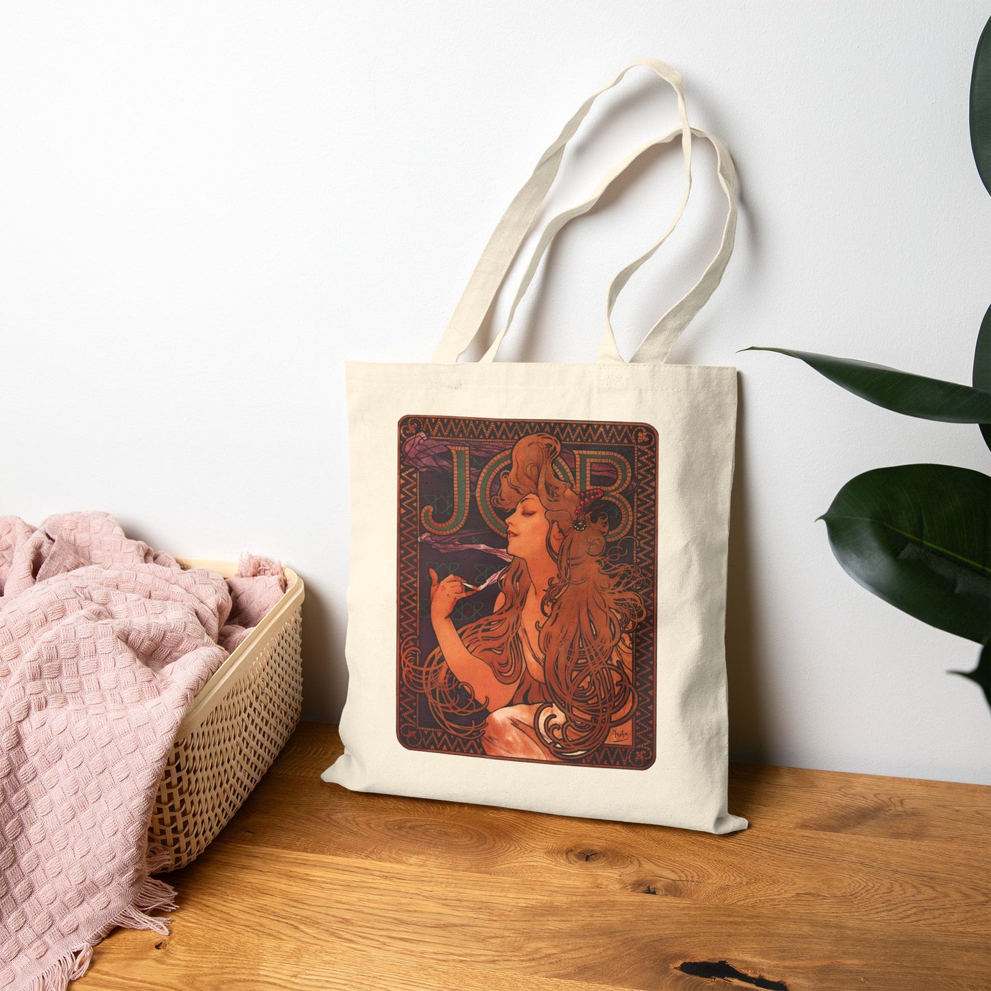 Job by Alphonse Mucha (Tote)