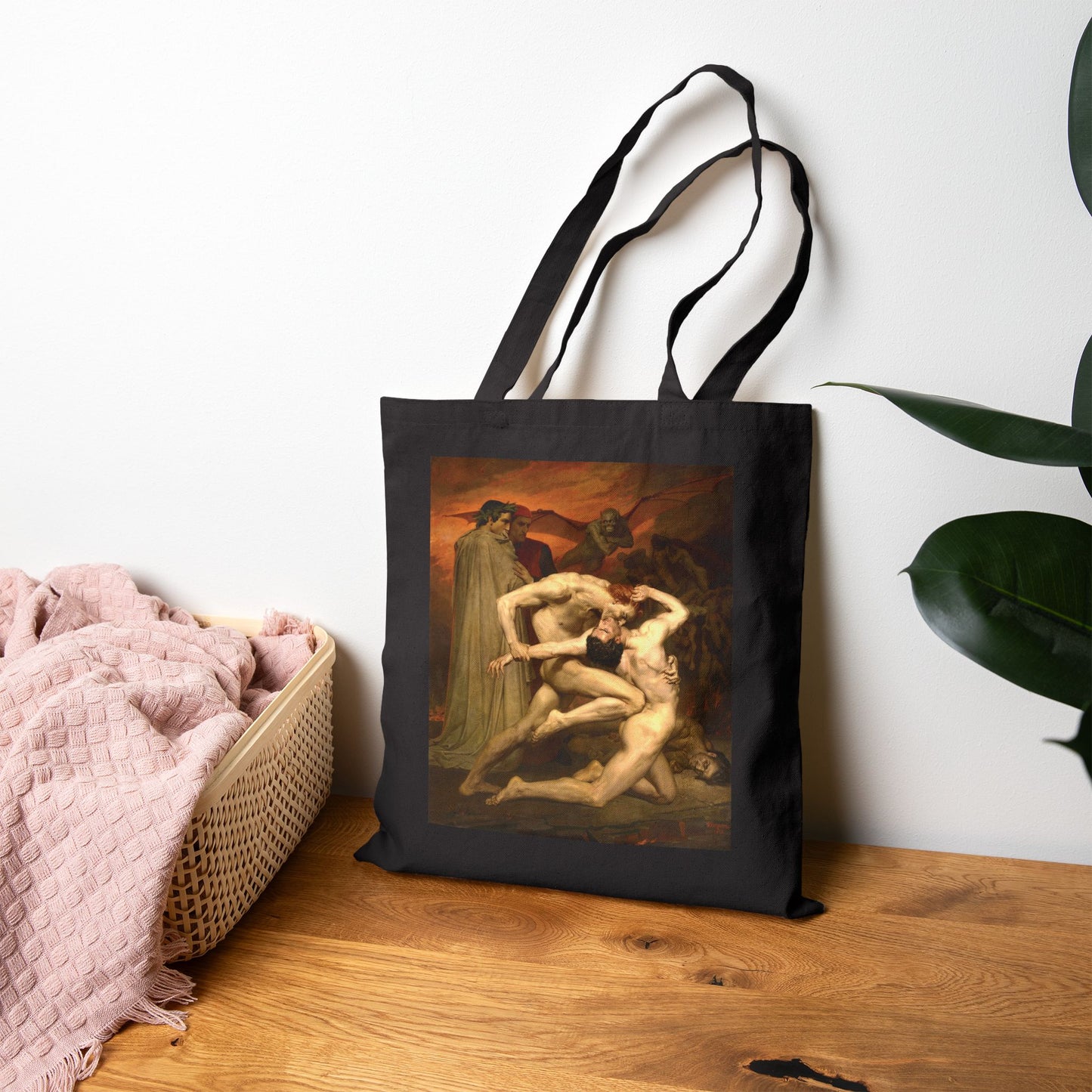 Dante and Virgil by William-Adolphe Bouguereau (Tote)