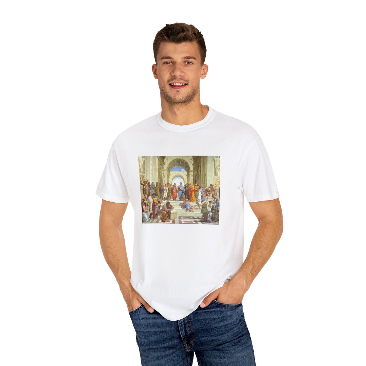 The School of Athens by Raphael (T-Shirt)