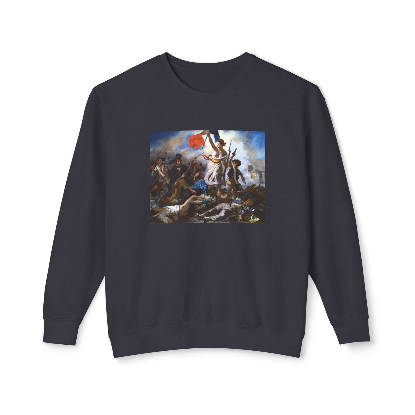 Liberty Leading the People by Eugène Delacroix (Sweatshirt)