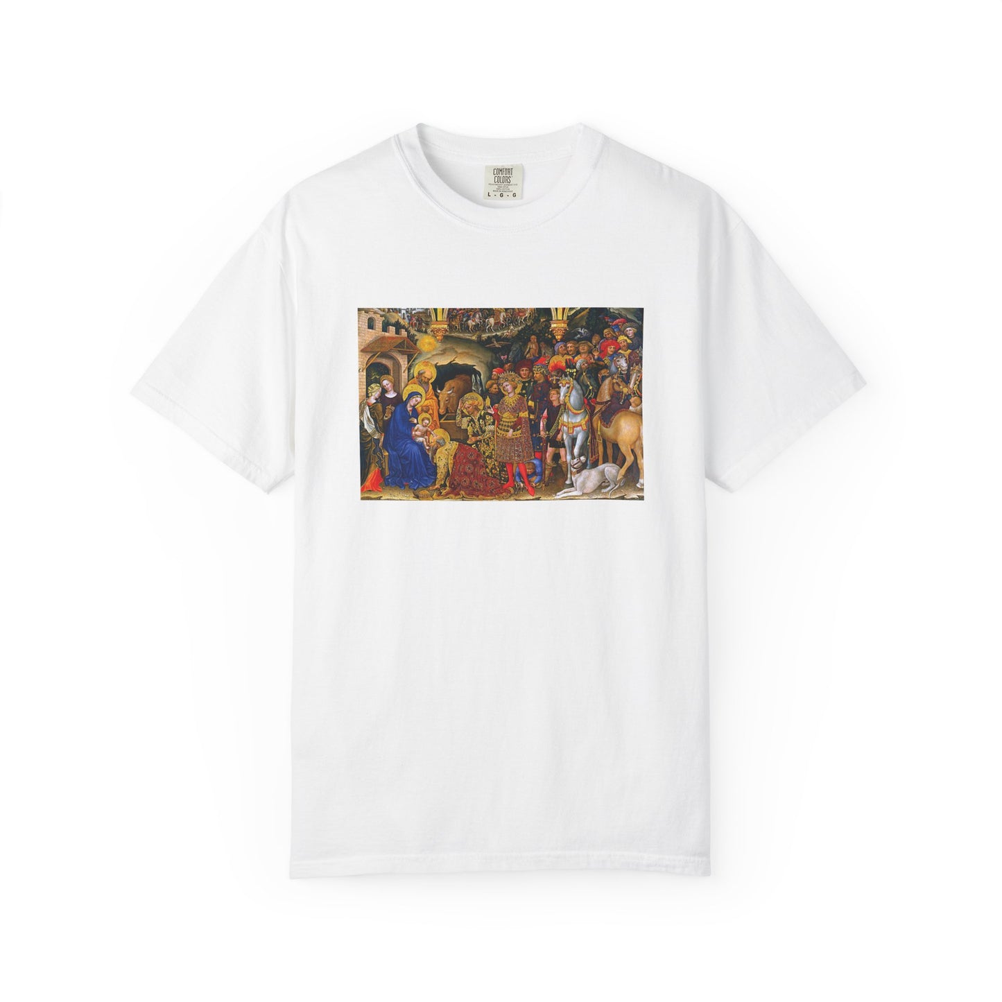 Adoration of the Magi by Gentile da Fabriano (T-Shirt)