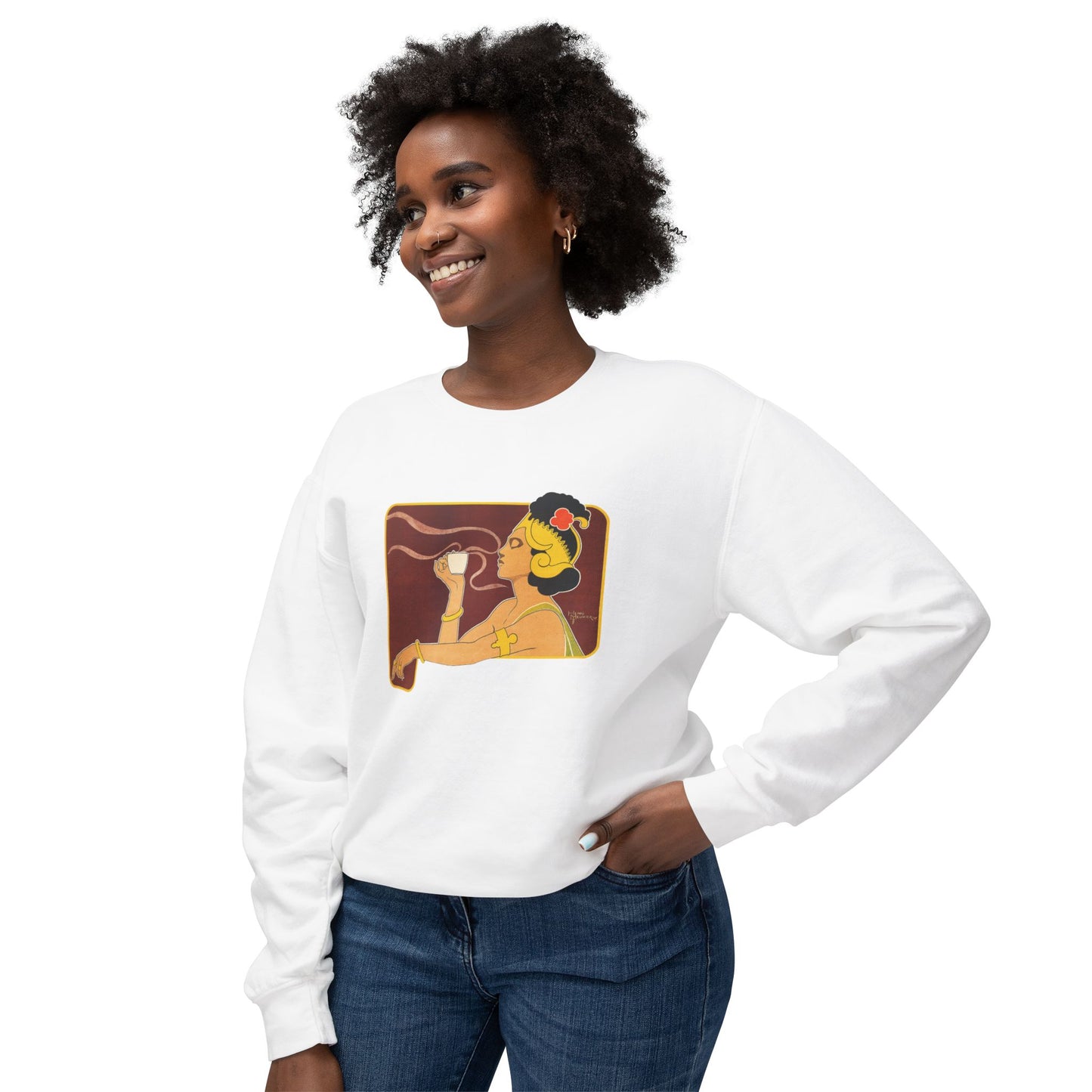 Café Rajah by Henri Meunier (Sweatshirt)