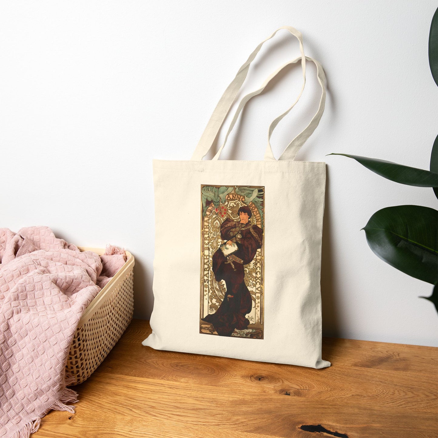 Lorenzaccio by Alphonse Mucha (Tote)