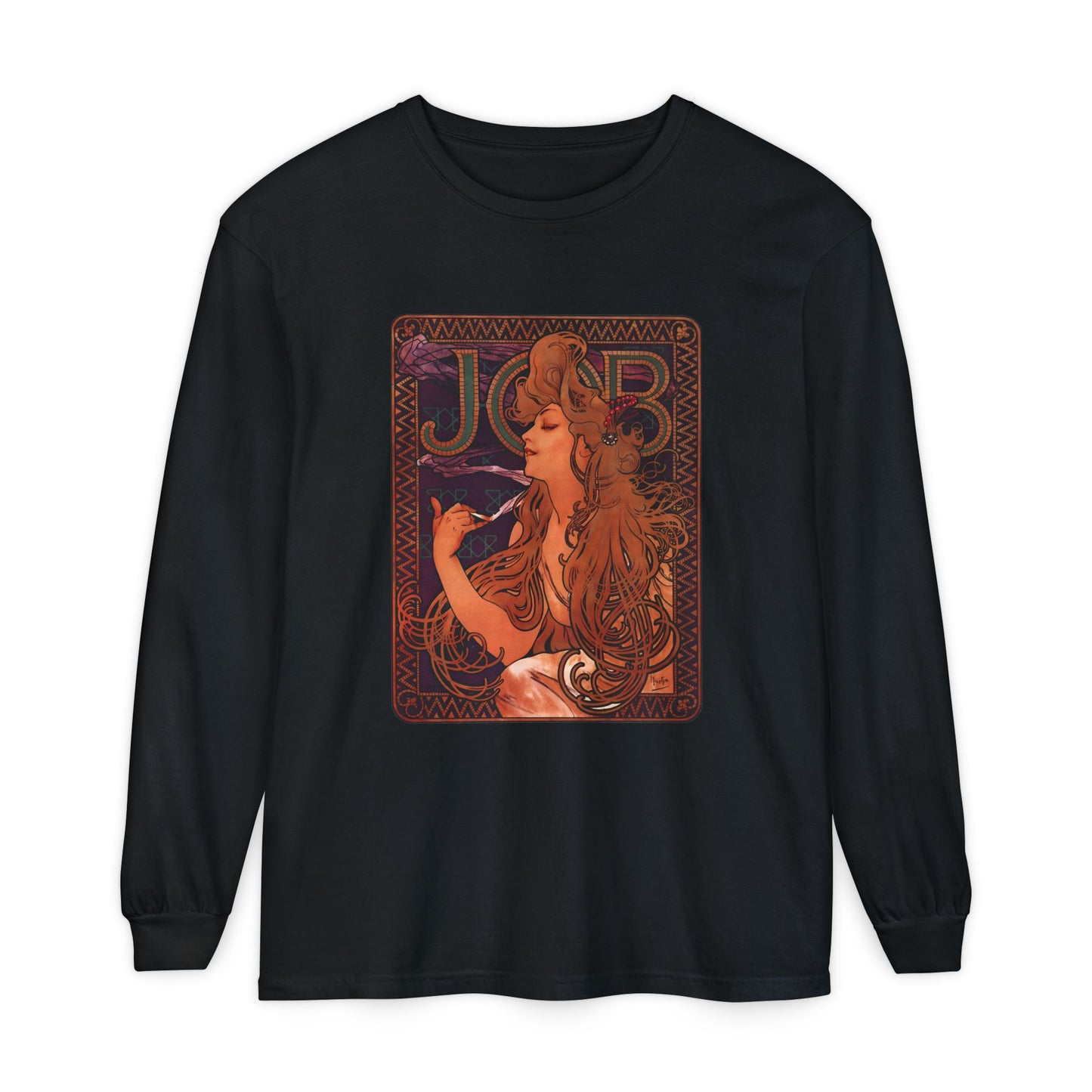 Job by Alphonse Mucha (Long Sleeve)