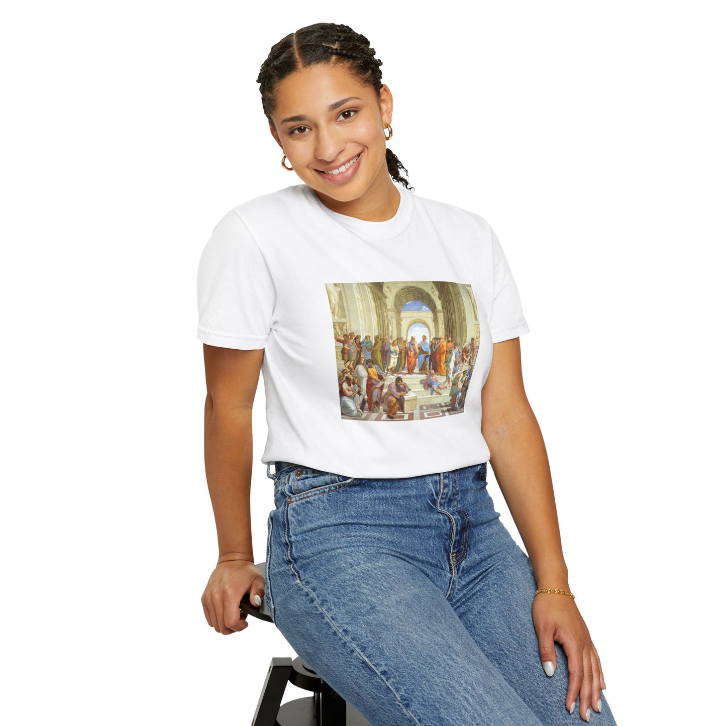 The School of Athens by Raphael (T-Shirt)